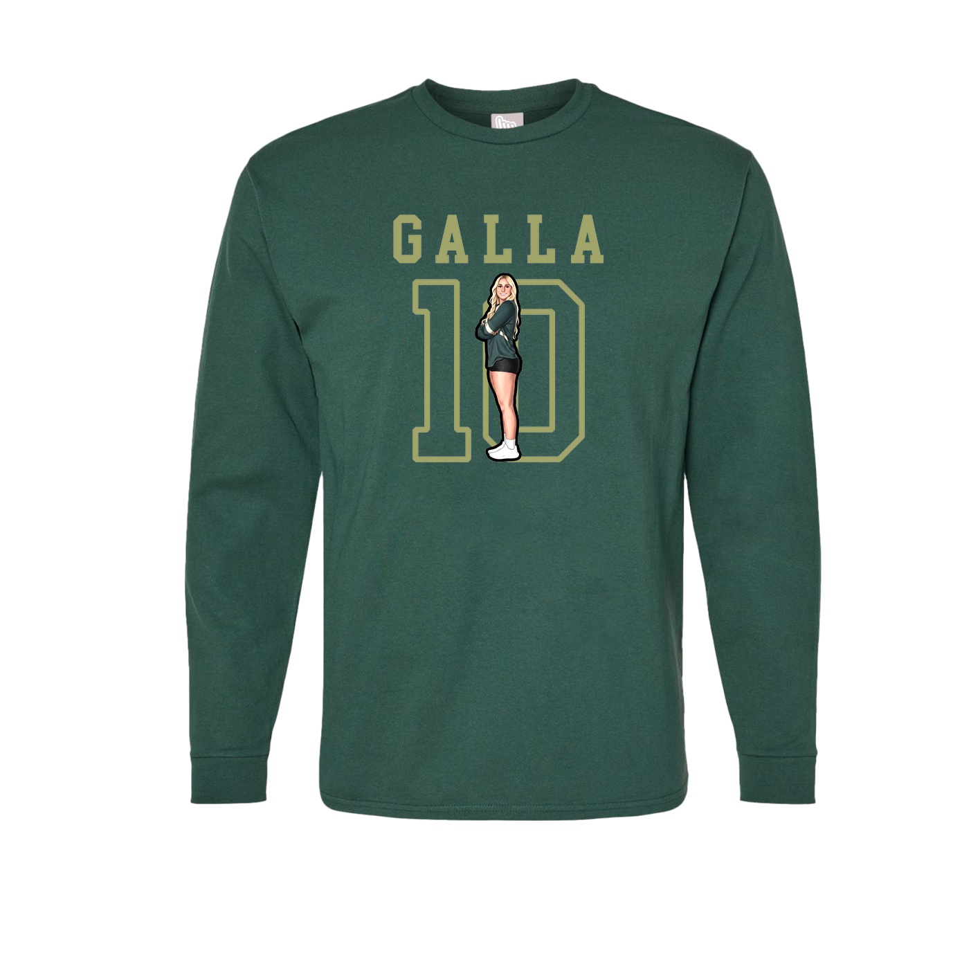 Long Sleeve Tee — Shirsey in Green