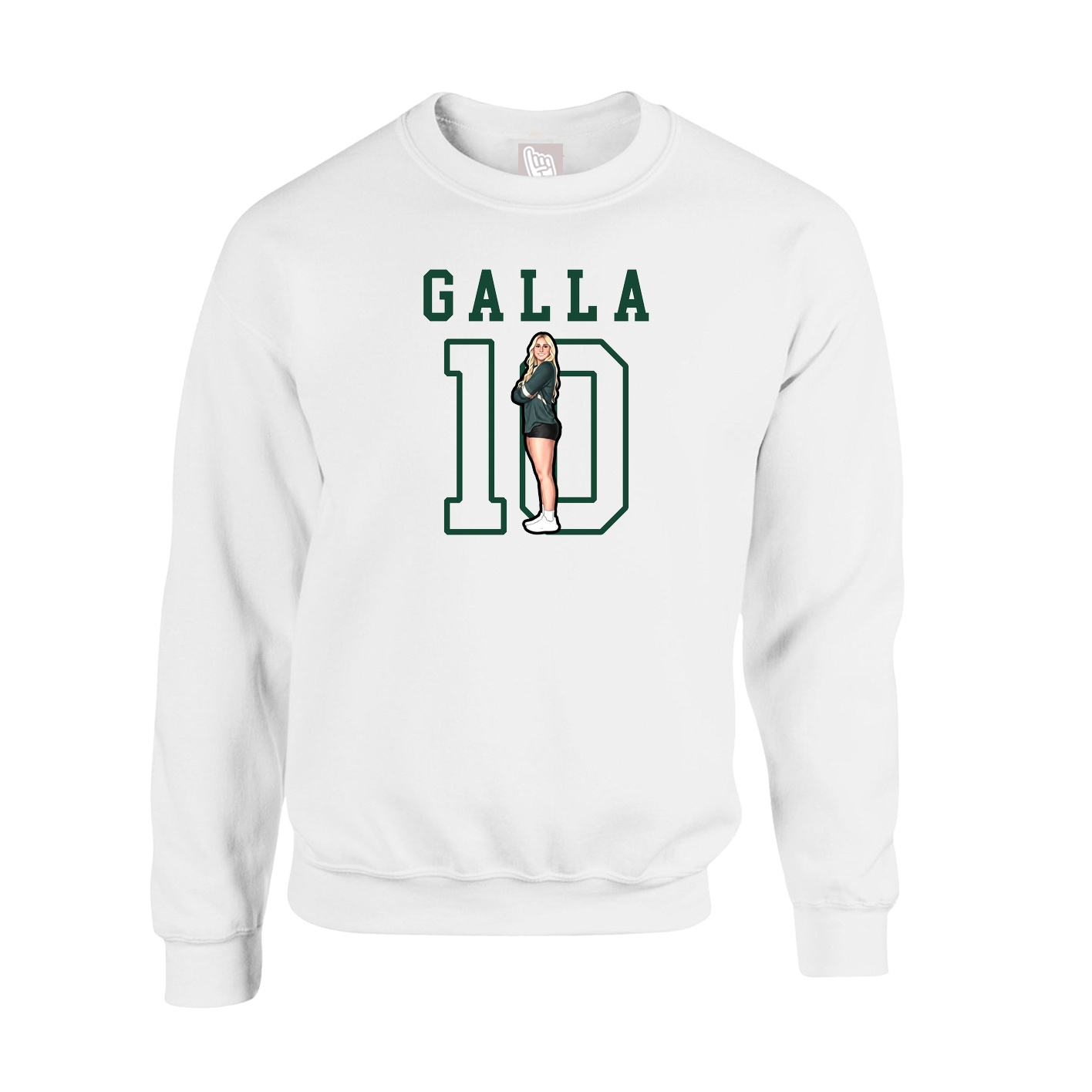 Fleece Crew — Shirsey in White