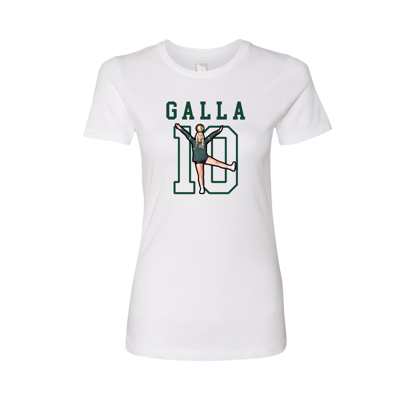 Fitted Women's Tee — Shirsey in White