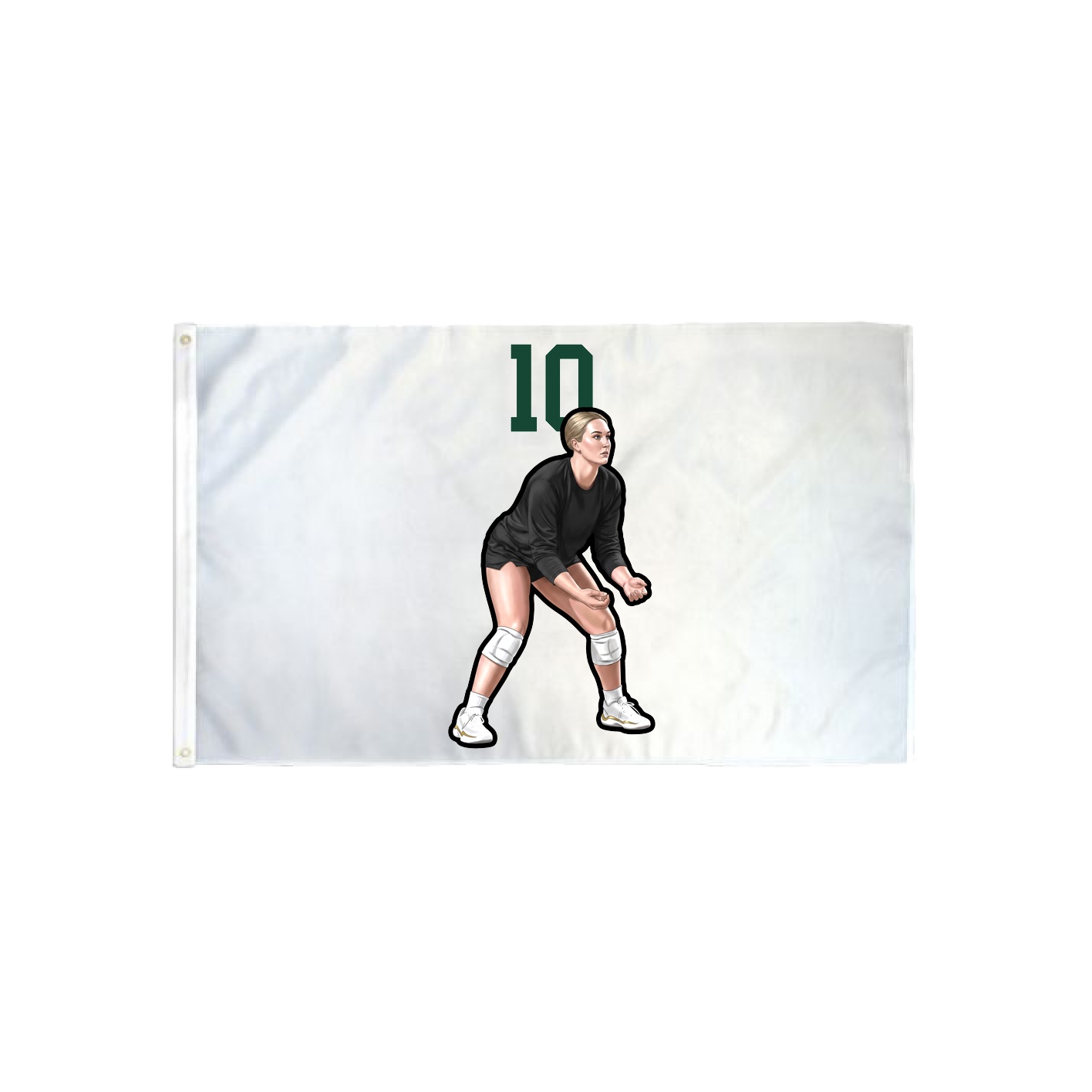 3x5 Flag — Number Top in Classic