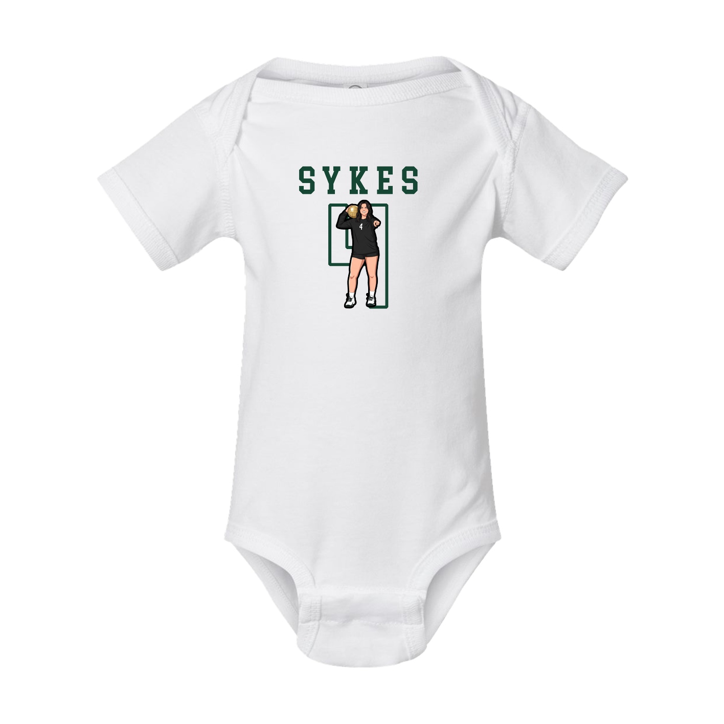 Baby Onesie — Shirsey in White