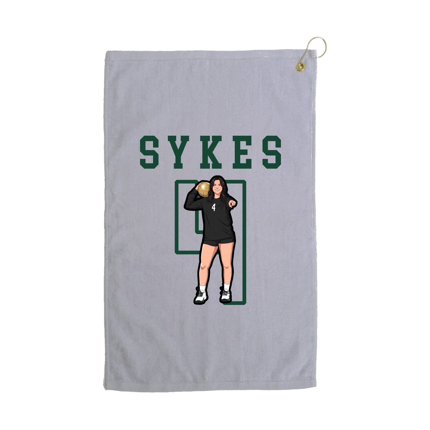 Golf Towel — Shirsey in Grey