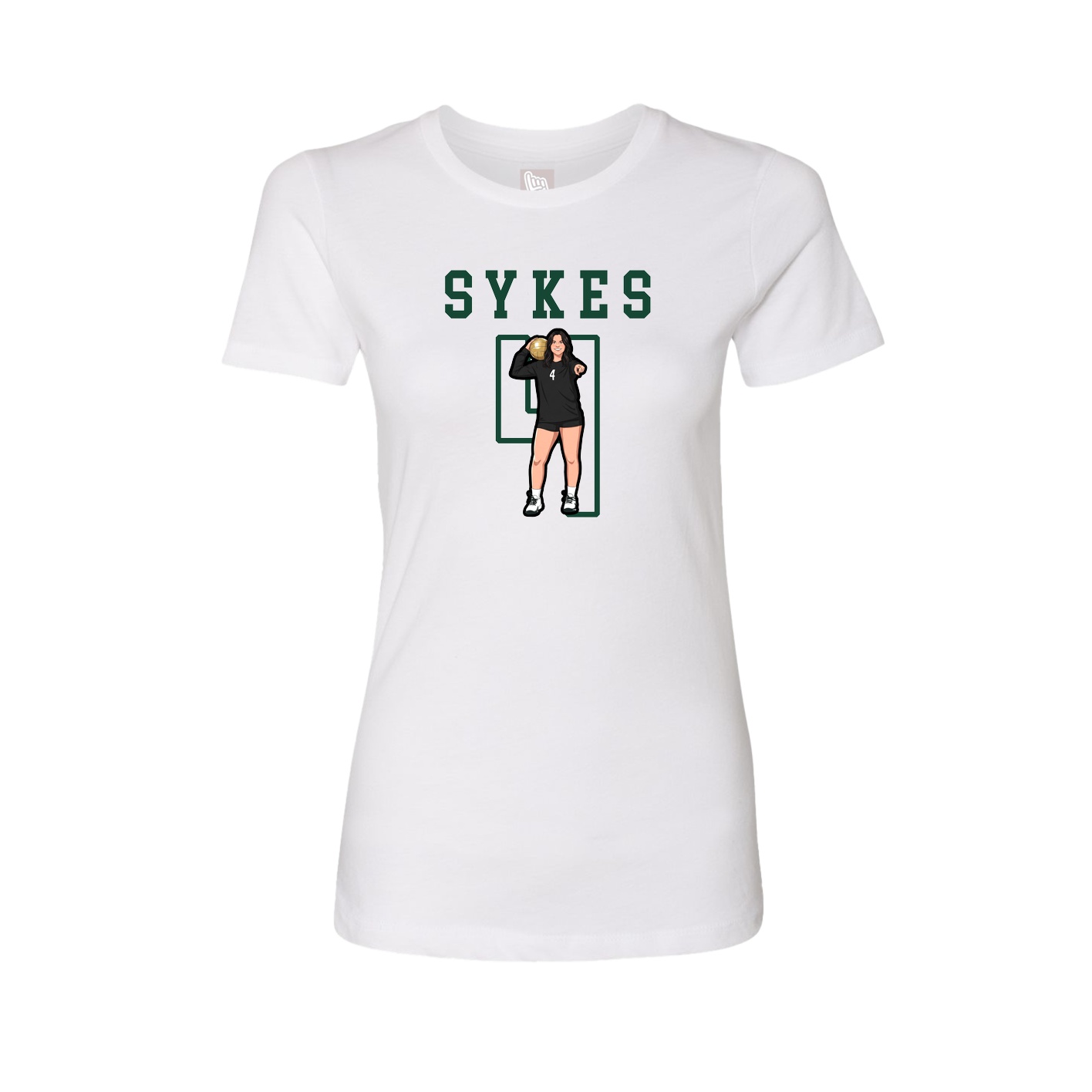 Fitted Women's Tee — Shirsey in White