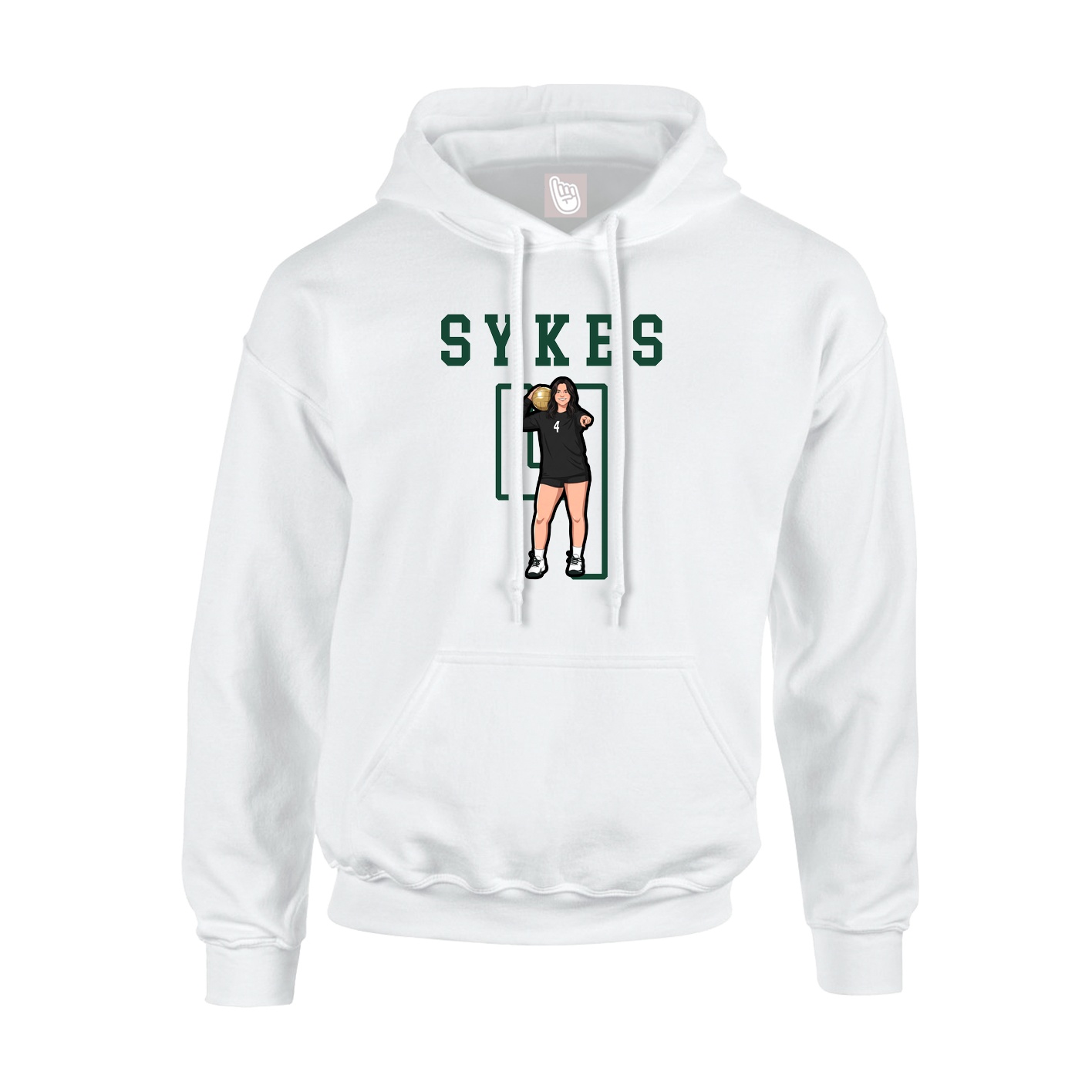 Youth Hoodie — Shirsey in White