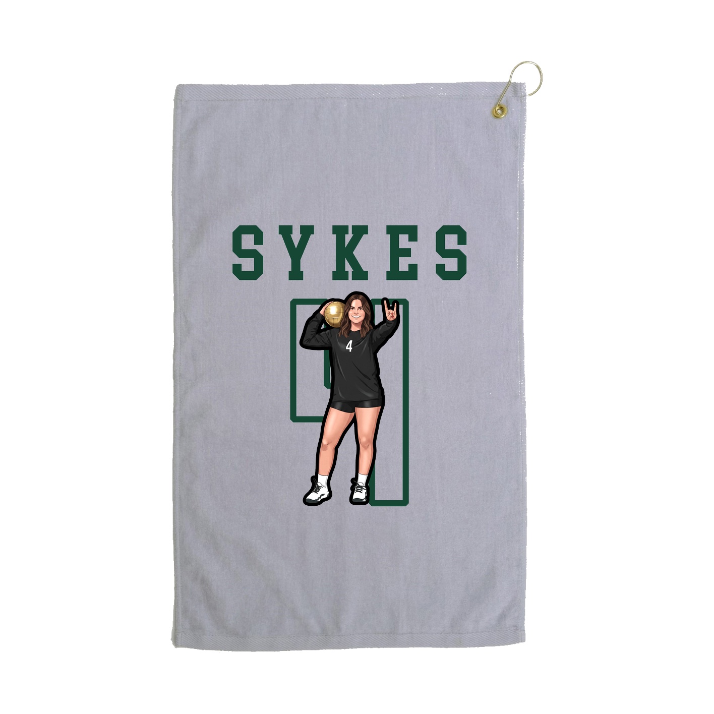 Golf Towel — Shirsey in Grey