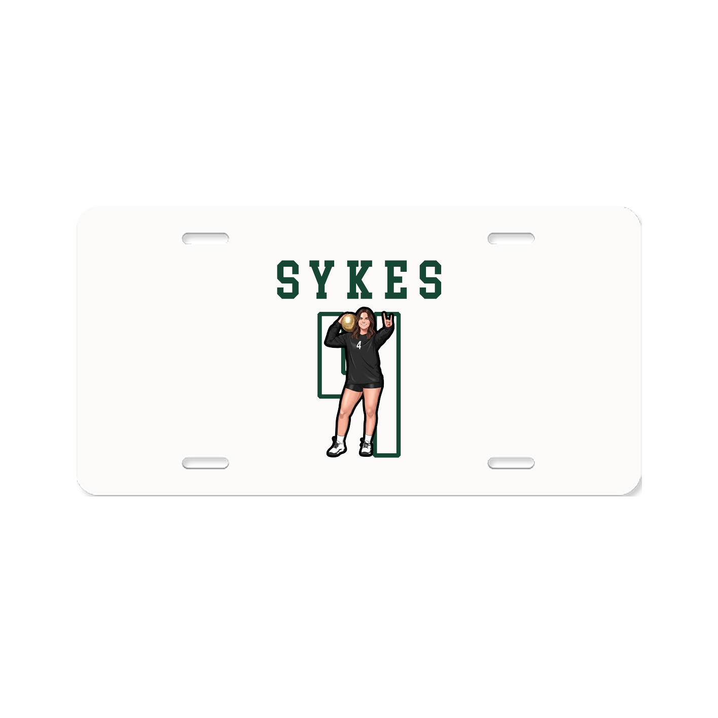License Plate — Shirsey in Classic