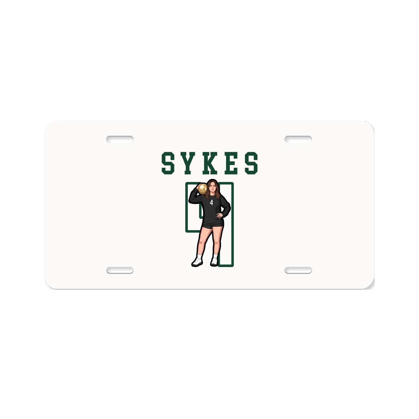 License Plate — Shirsey in Classic