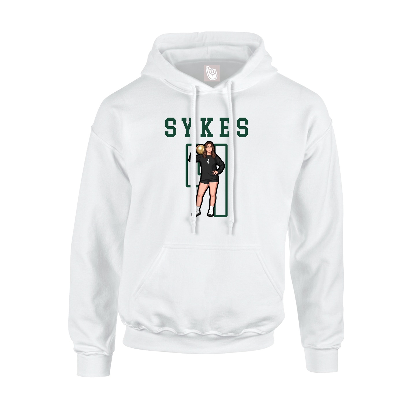 Youth Hoodie — Shirsey in White