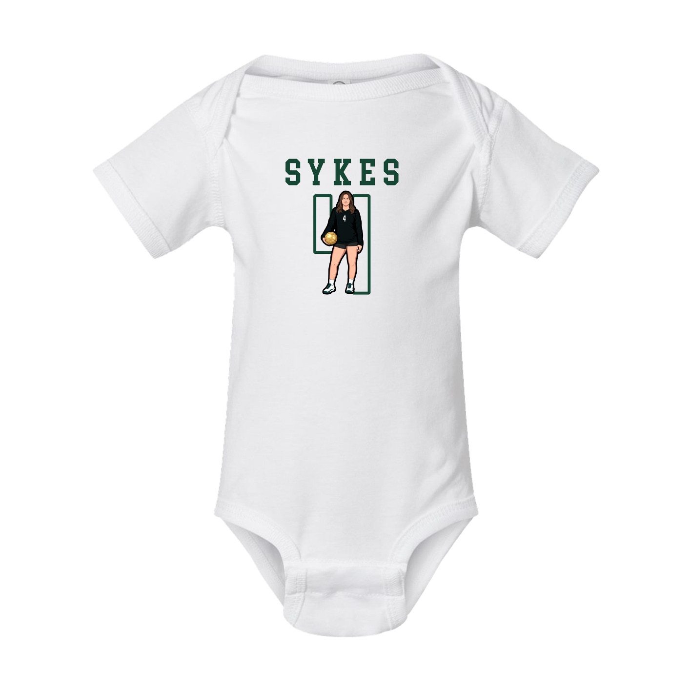 Baby Onesie — Shirsey in White