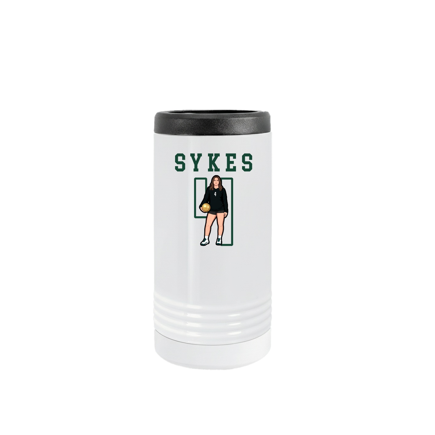 Slim Beverage Holder — Shirsey in White