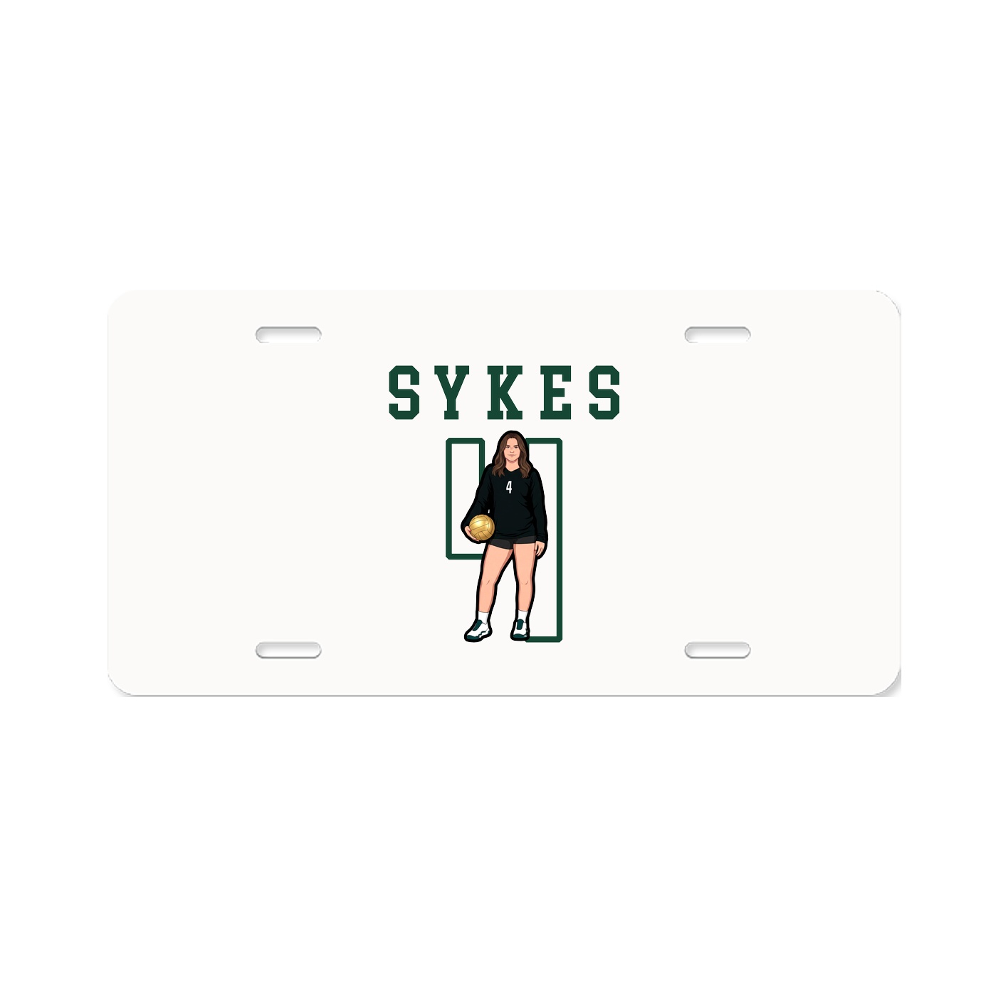 License Plate — Shirsey in Classic