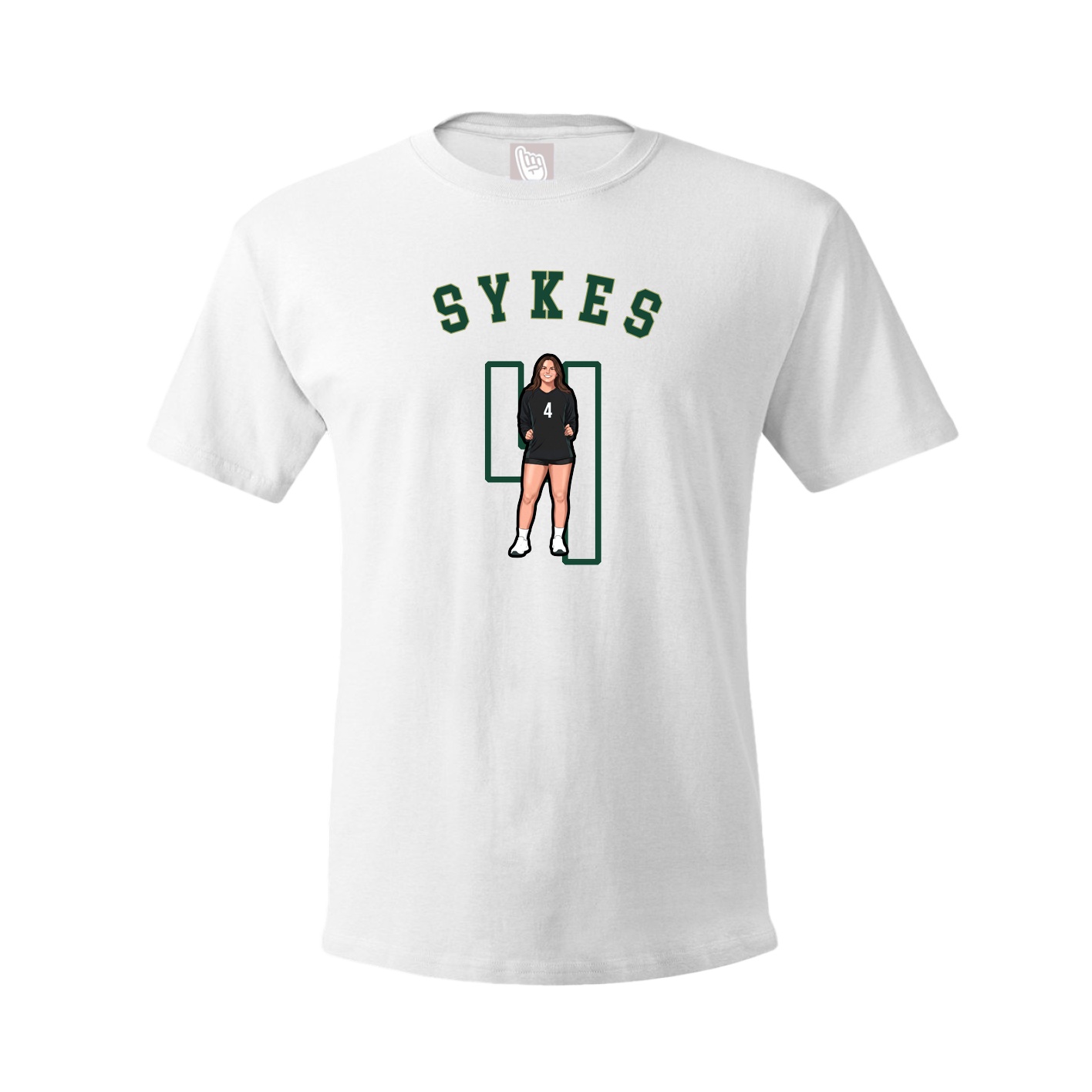 Youth Tee — Shirsey Arch in White