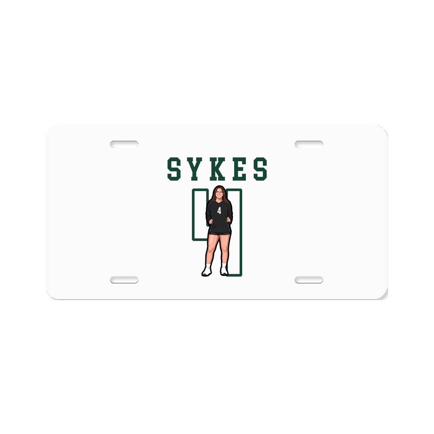 License Plate — Shirsey in Classic