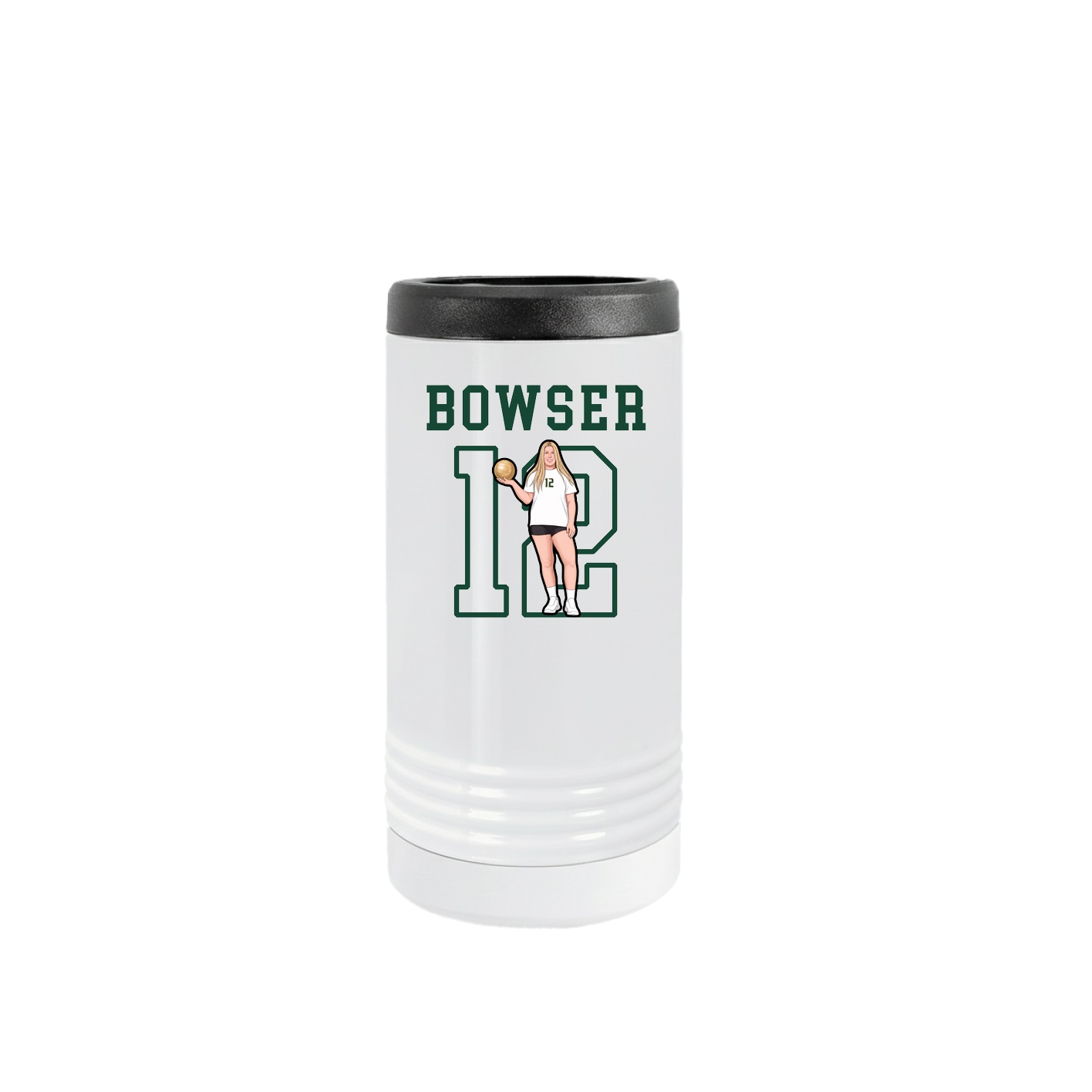 Slim Beverage Holder — Shirsey in White