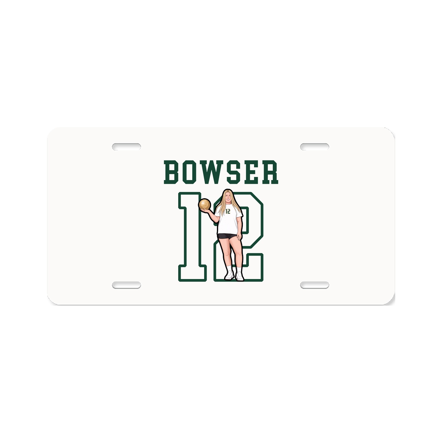 License Plate — Shirsey in Classic