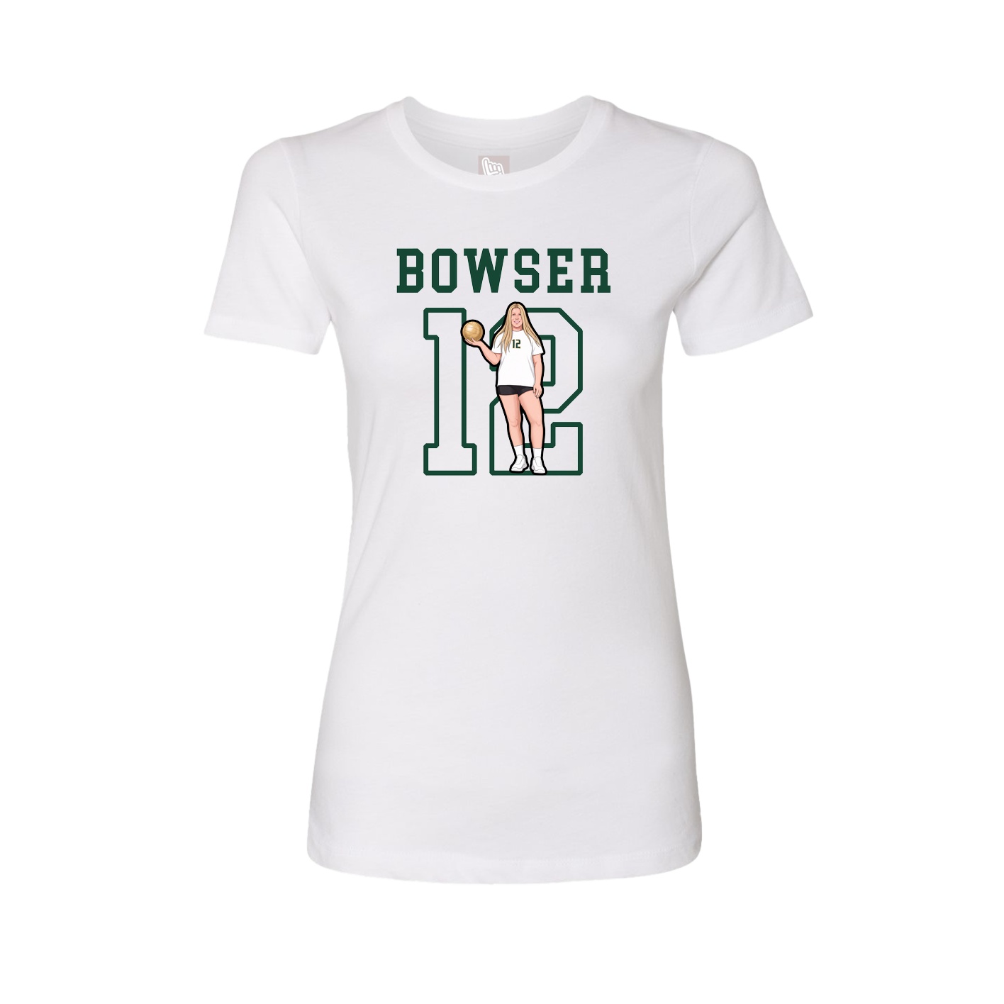 Fitted Women's Tee — Shirsey in White