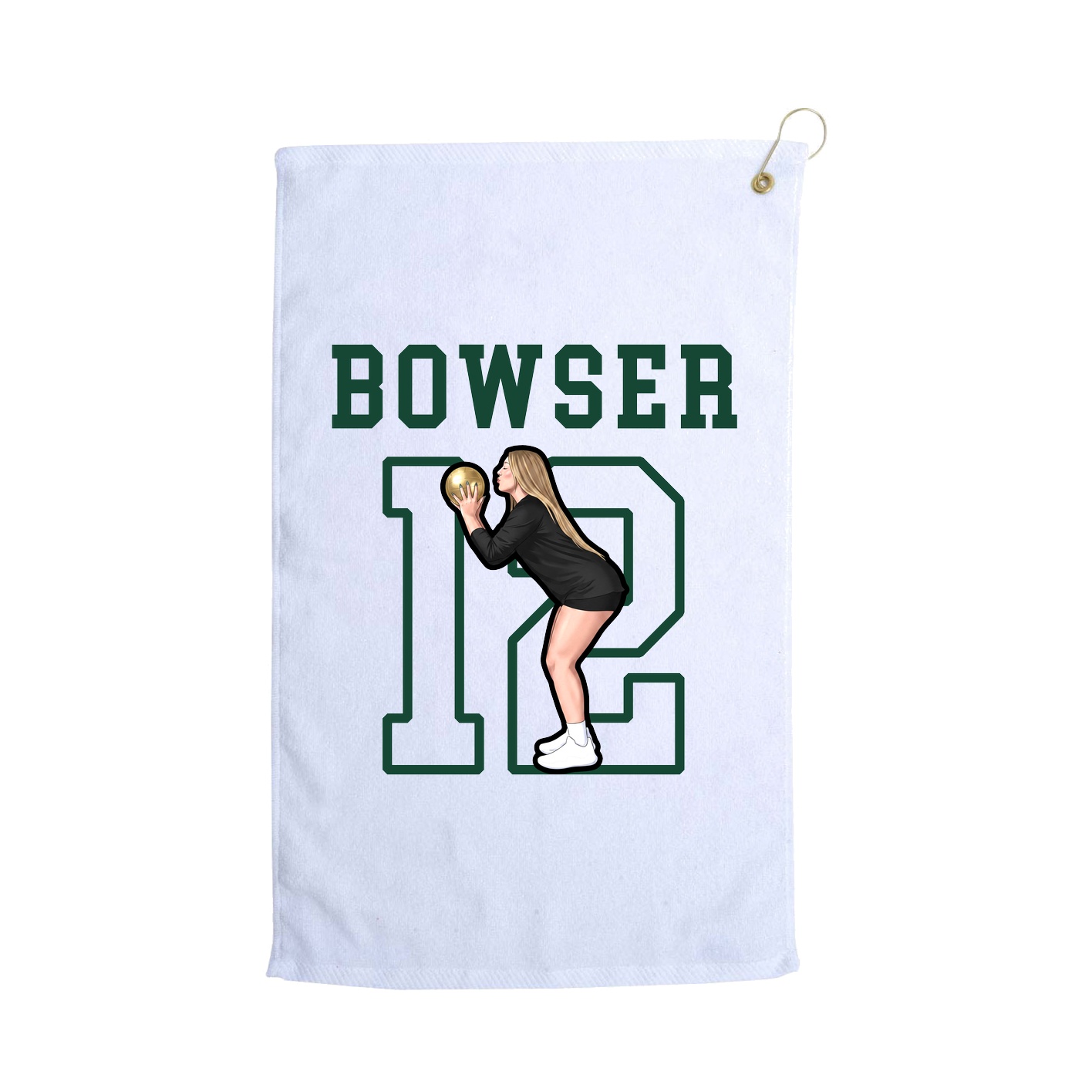 Golf Towel — Shirsey in White
