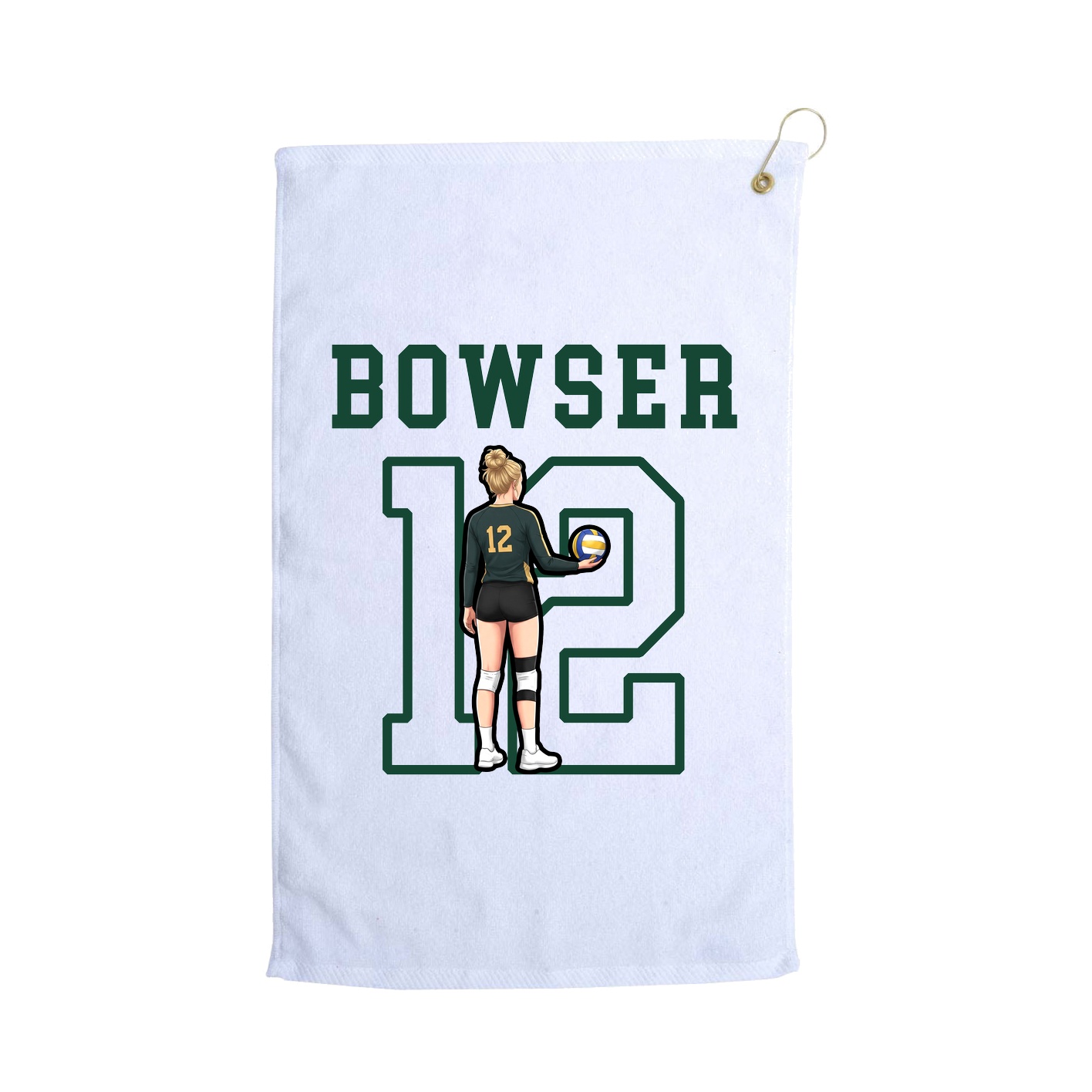 Golf Towel — Shirsey in White