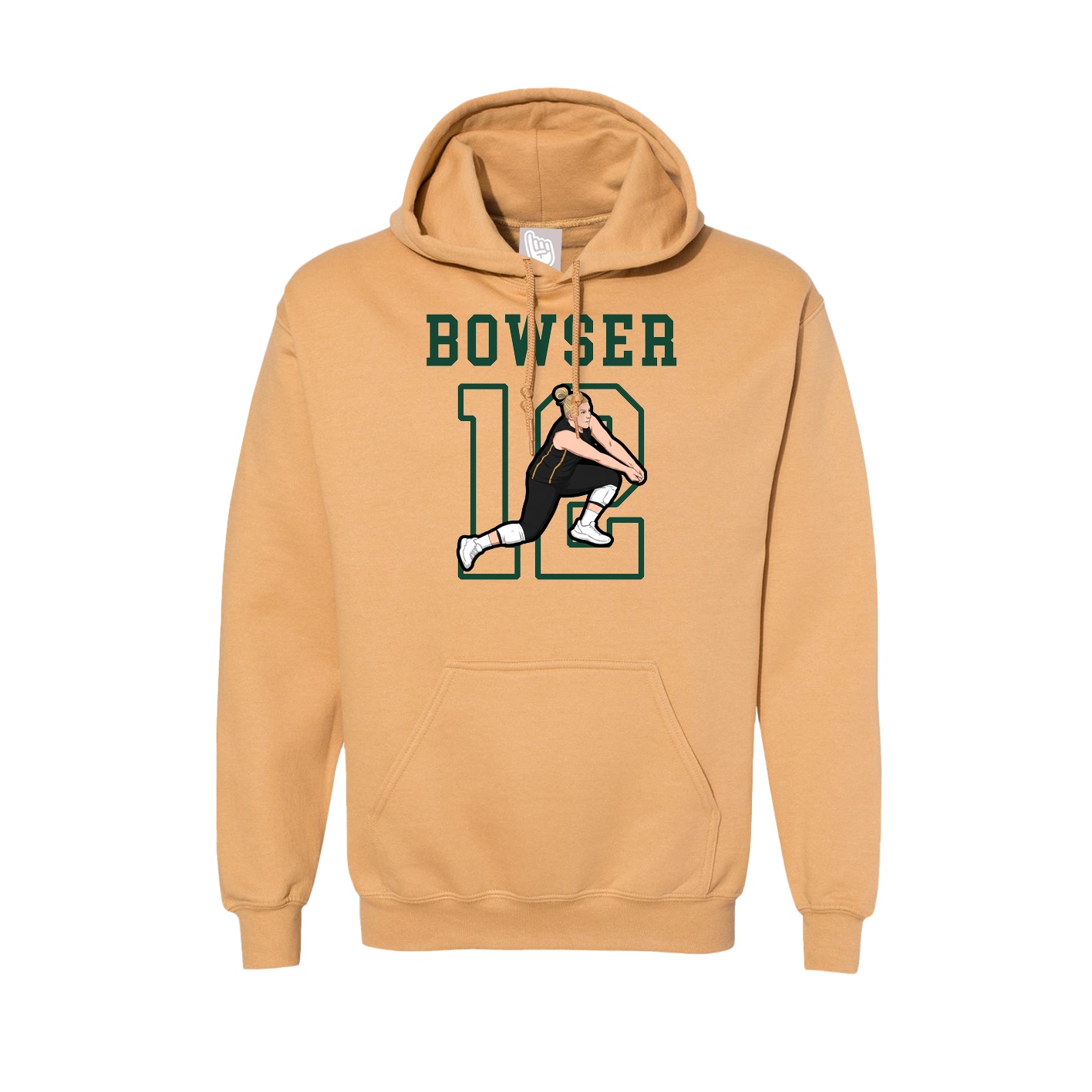 Hoodie — Shirsey in Vegas Gold