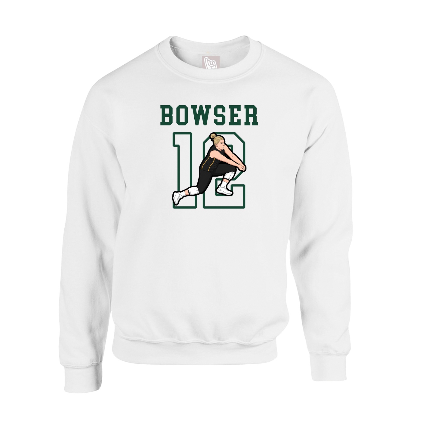 Fleece Crew — Shirsey in White