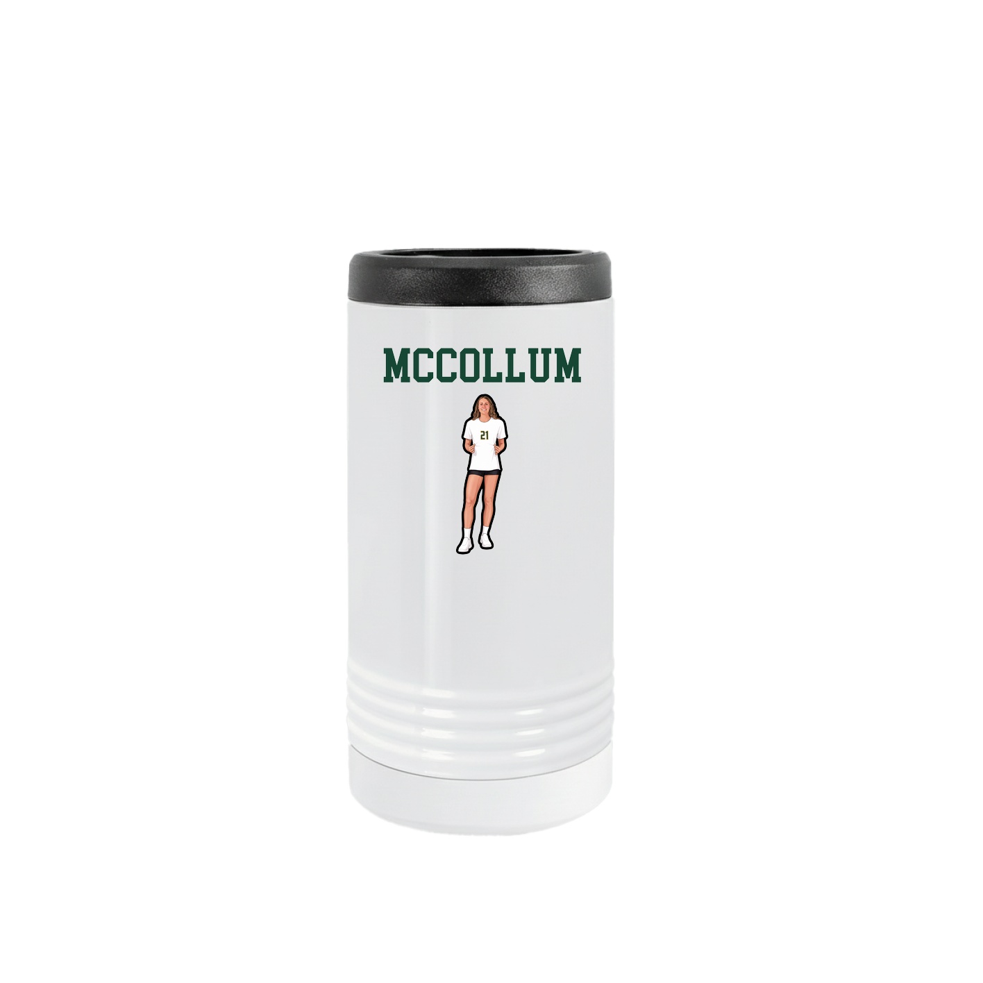 Slim Beverage Holder — Shirsey in White