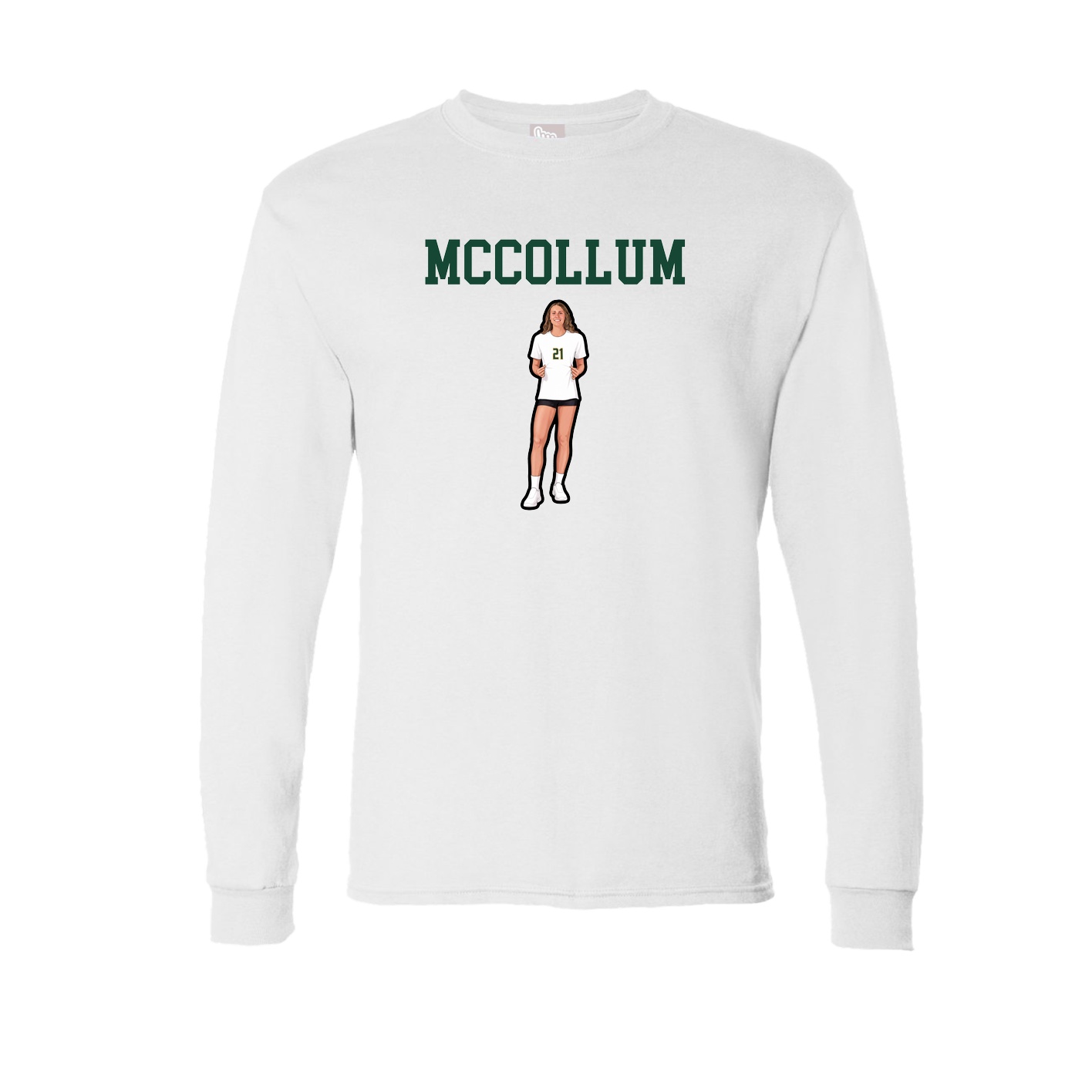 Long Sleeve Tee — Shirsey in White