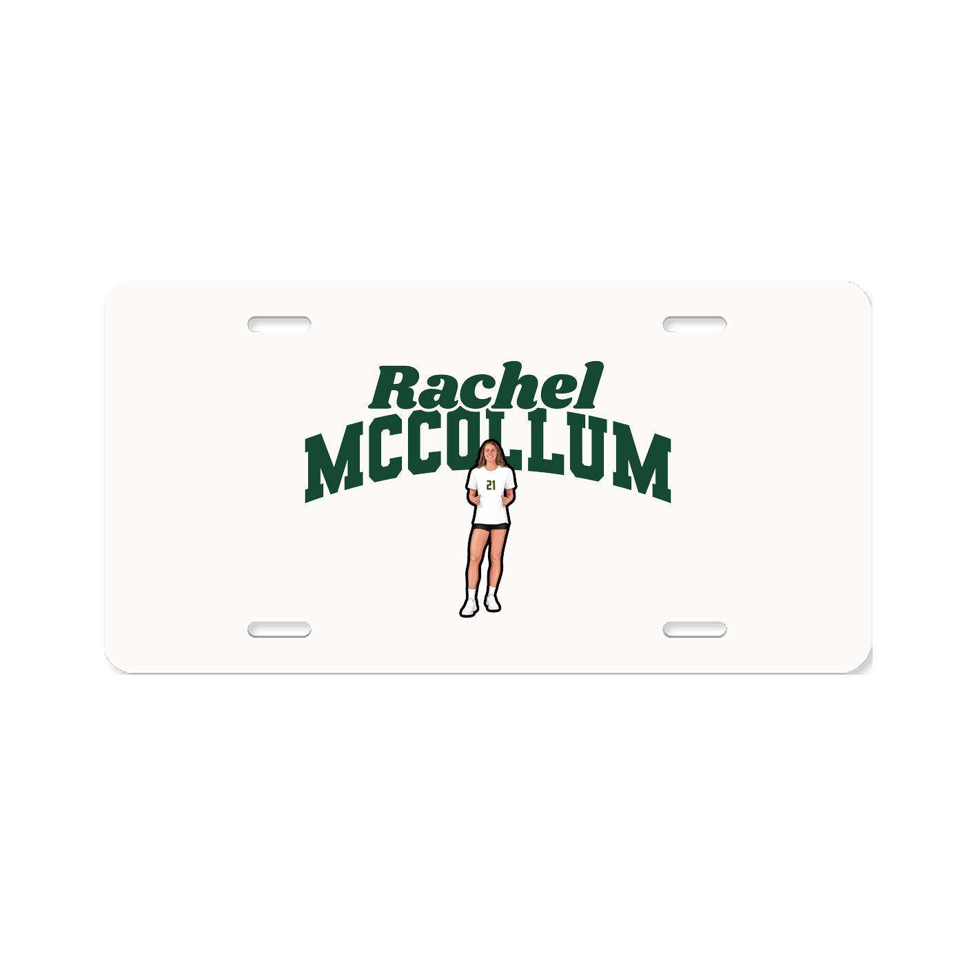 License Plate — Signature Arch in Classic