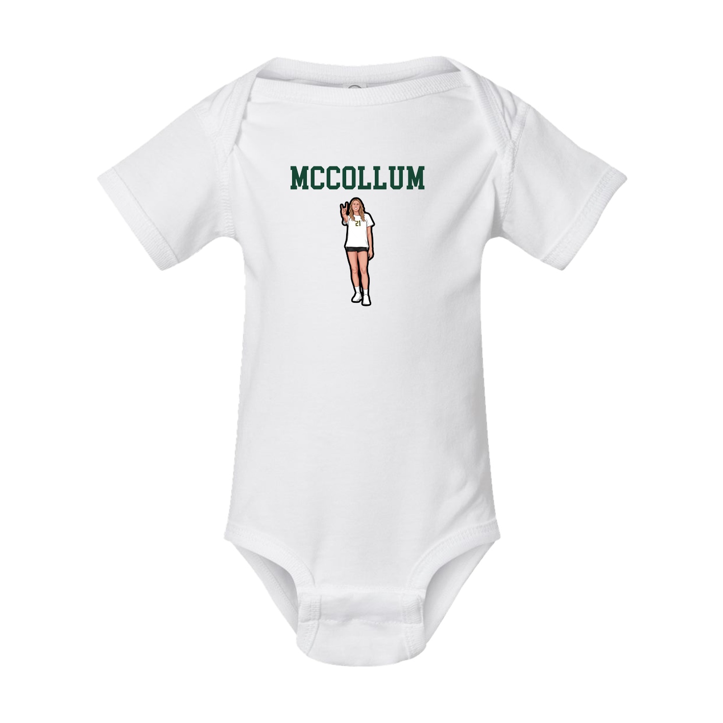 Baby Onesie — Shirsey in White