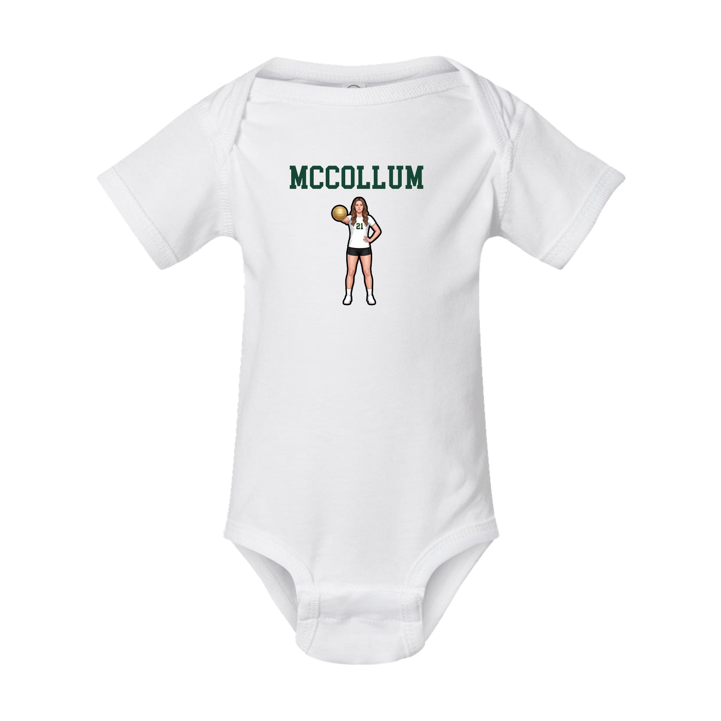 Baby Onesie — Shirsey in White