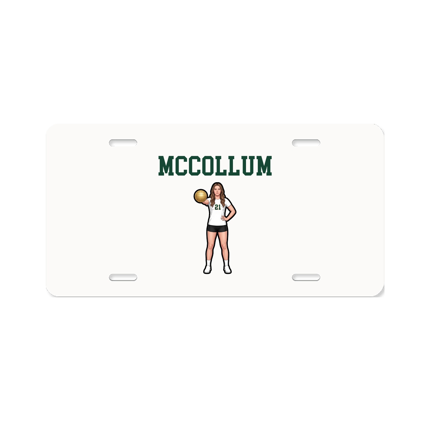 License Plate — Shirsey in Classic