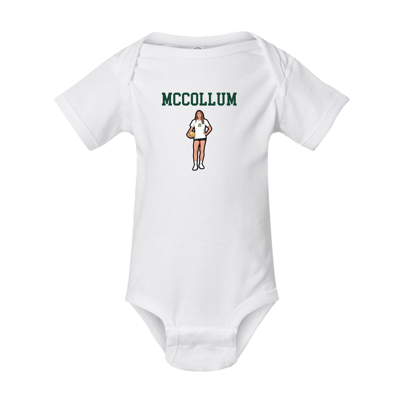 Baby Onesie — Shirsey in White
