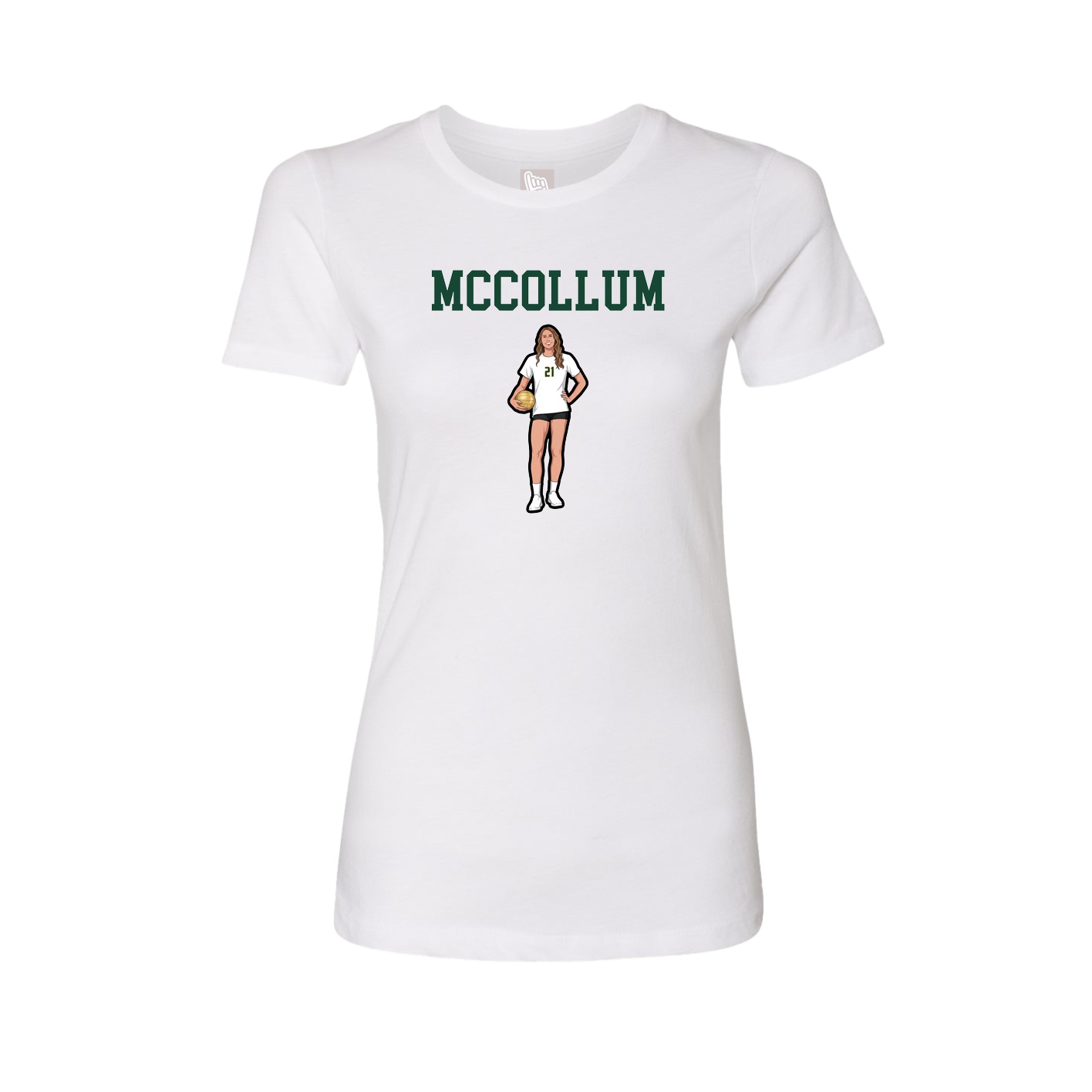 Fitted Women's Tee — Shirsey in White