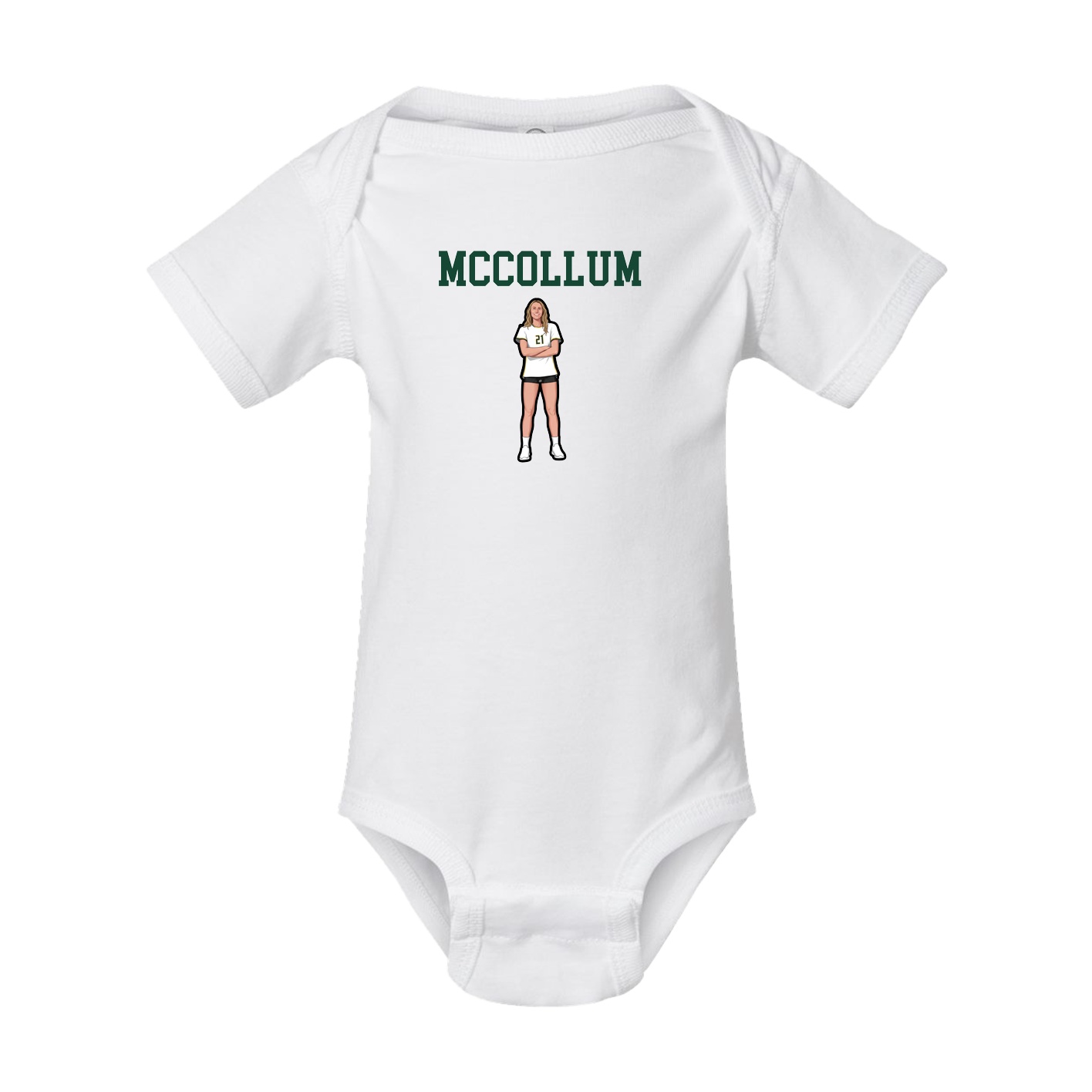 Baby Onesie — Shirsey in White