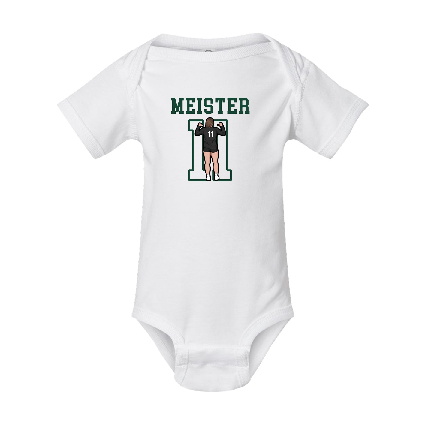 Baby Onesie — Shirsey in White