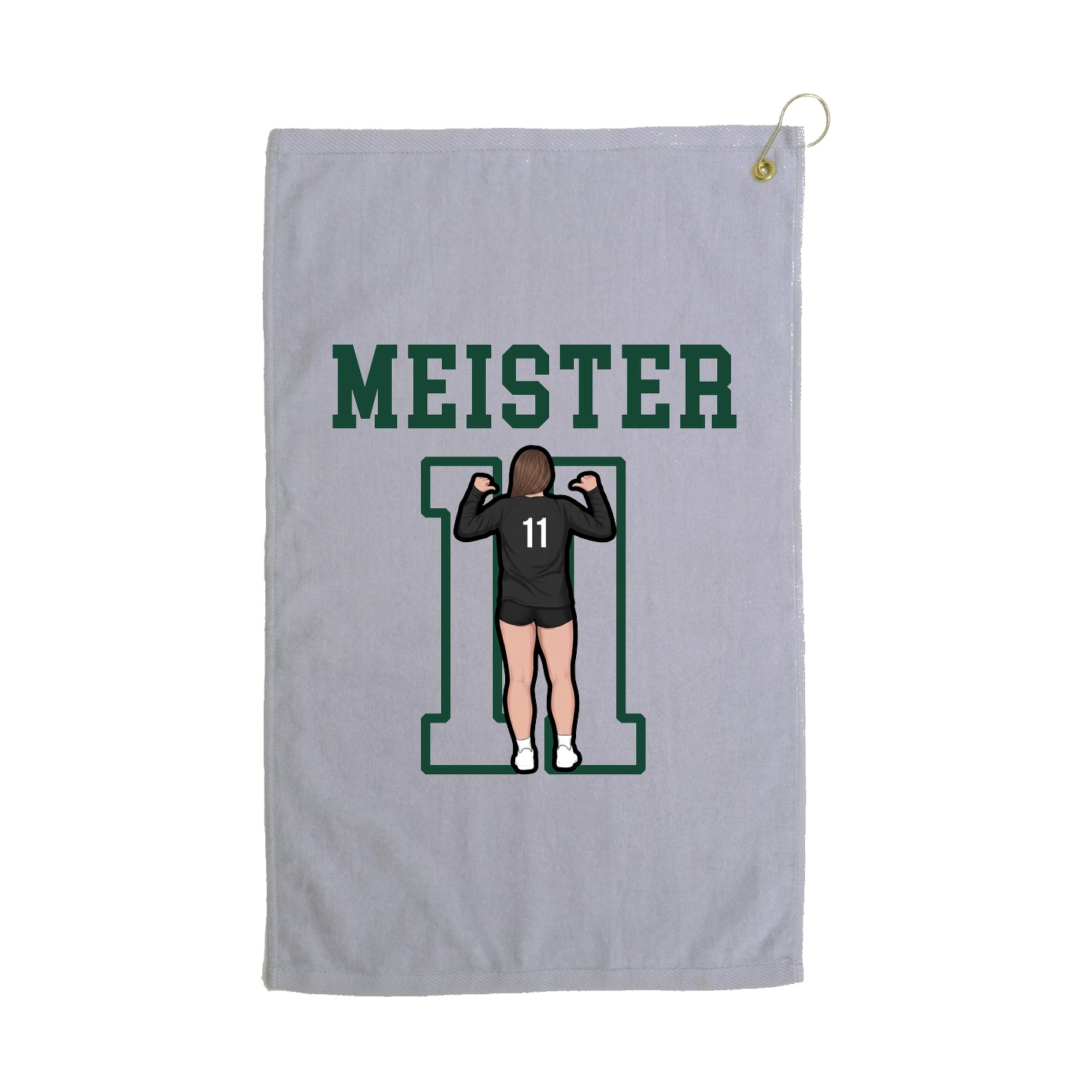Golf Towel — Shirsey in Grey