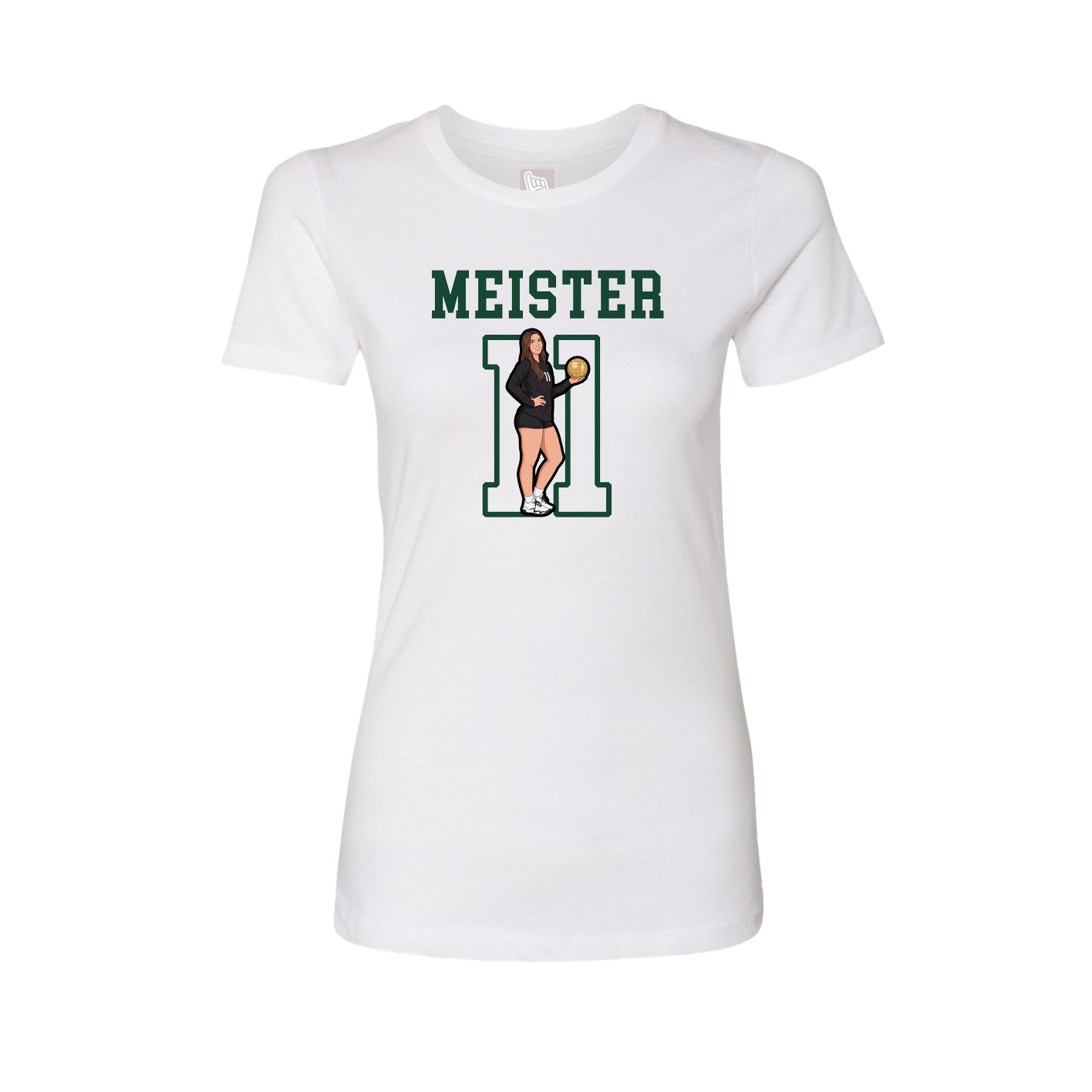 Fitted Women's Tee — Shirsey in White