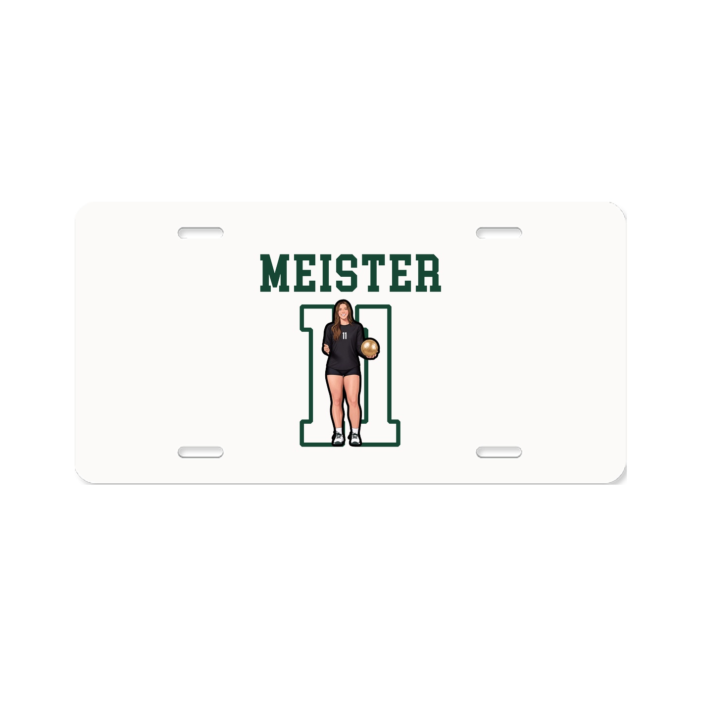 License Plate — Shirsey in Classic