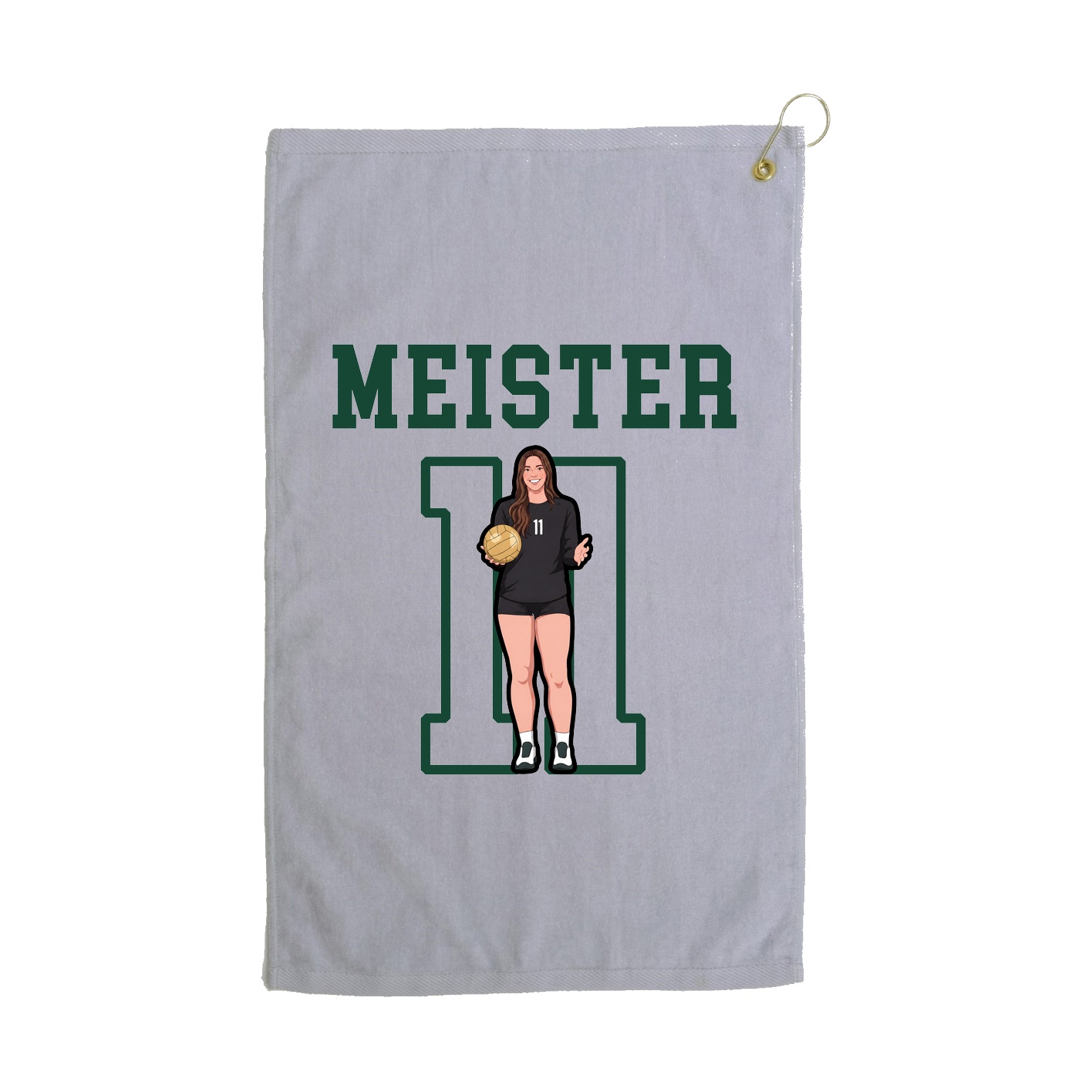Golf Towel — Shirsey in Grey