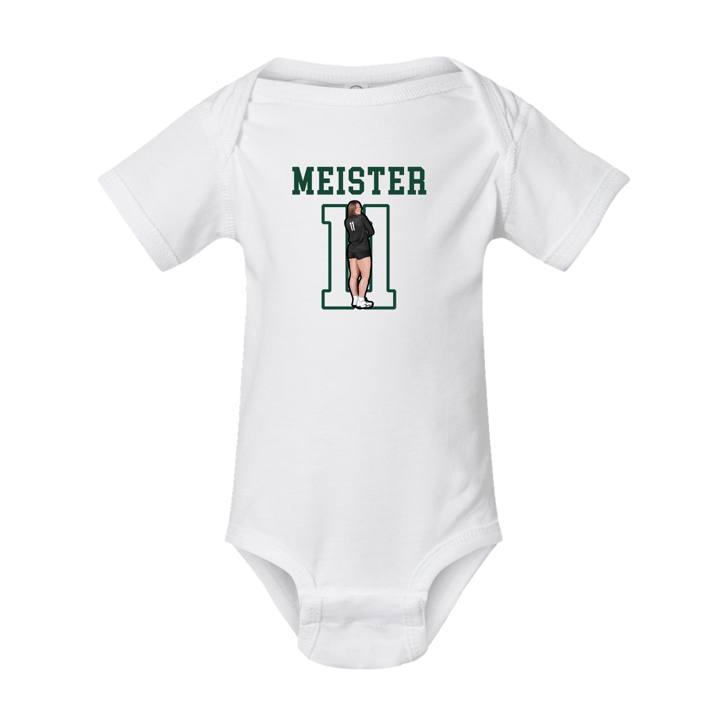 Baby Onesie — Shirsey in White