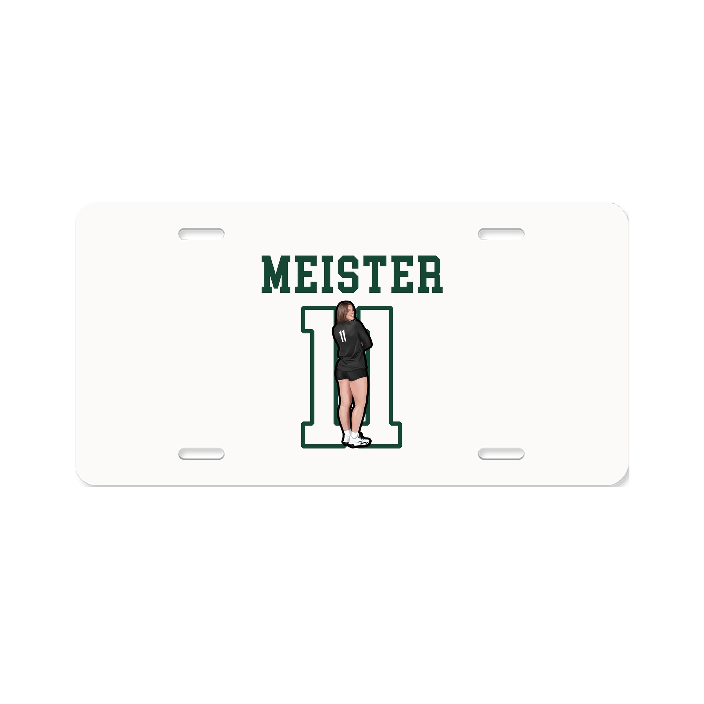 License Plate — Shirsey in Classic