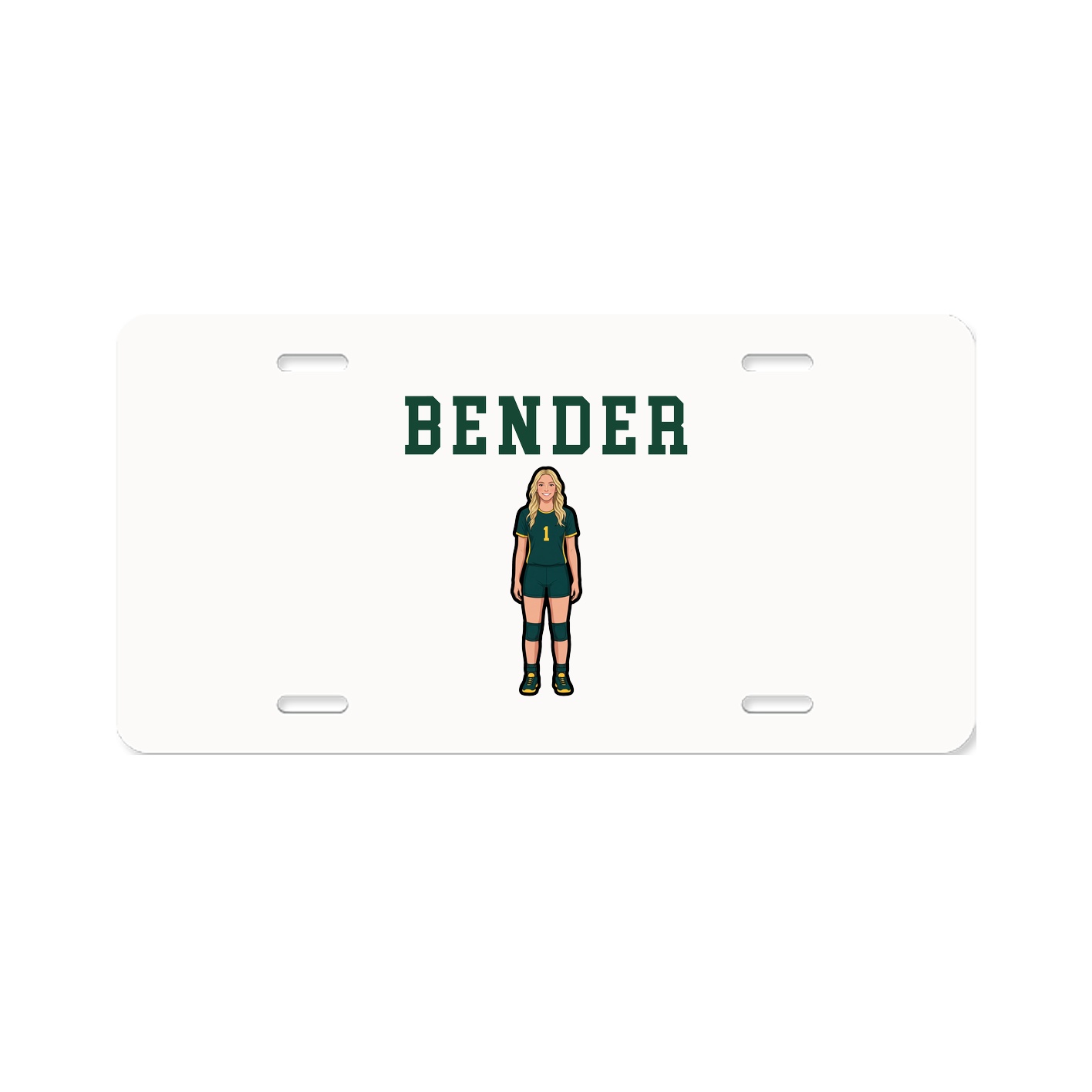 License Plate — Shirsey in Classic