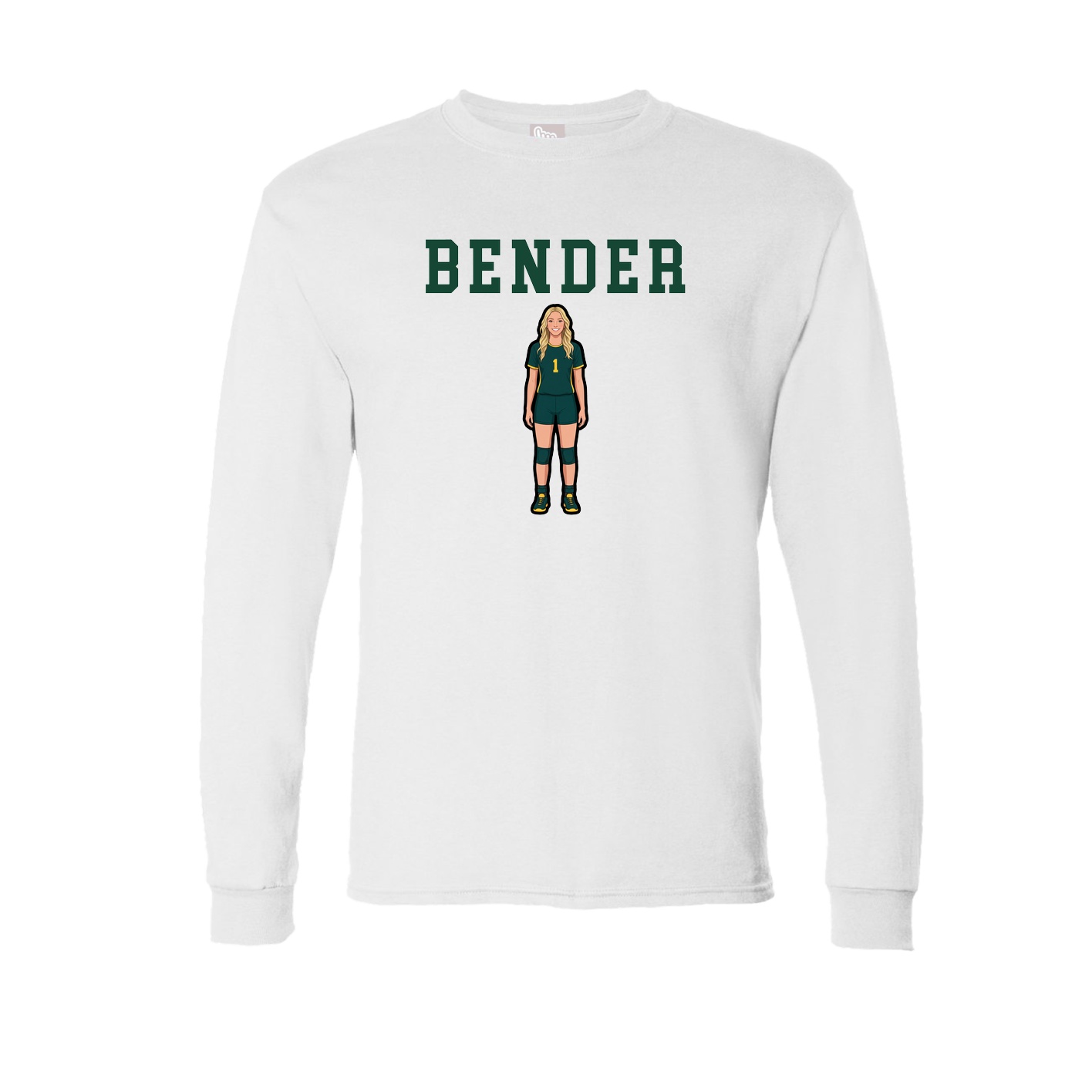 Long Sleeve Tee — Shirsey in White
