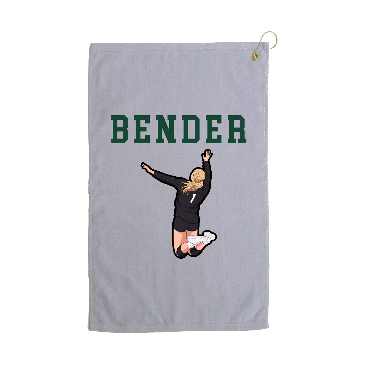 Golf Towel — Shirsey in Grey