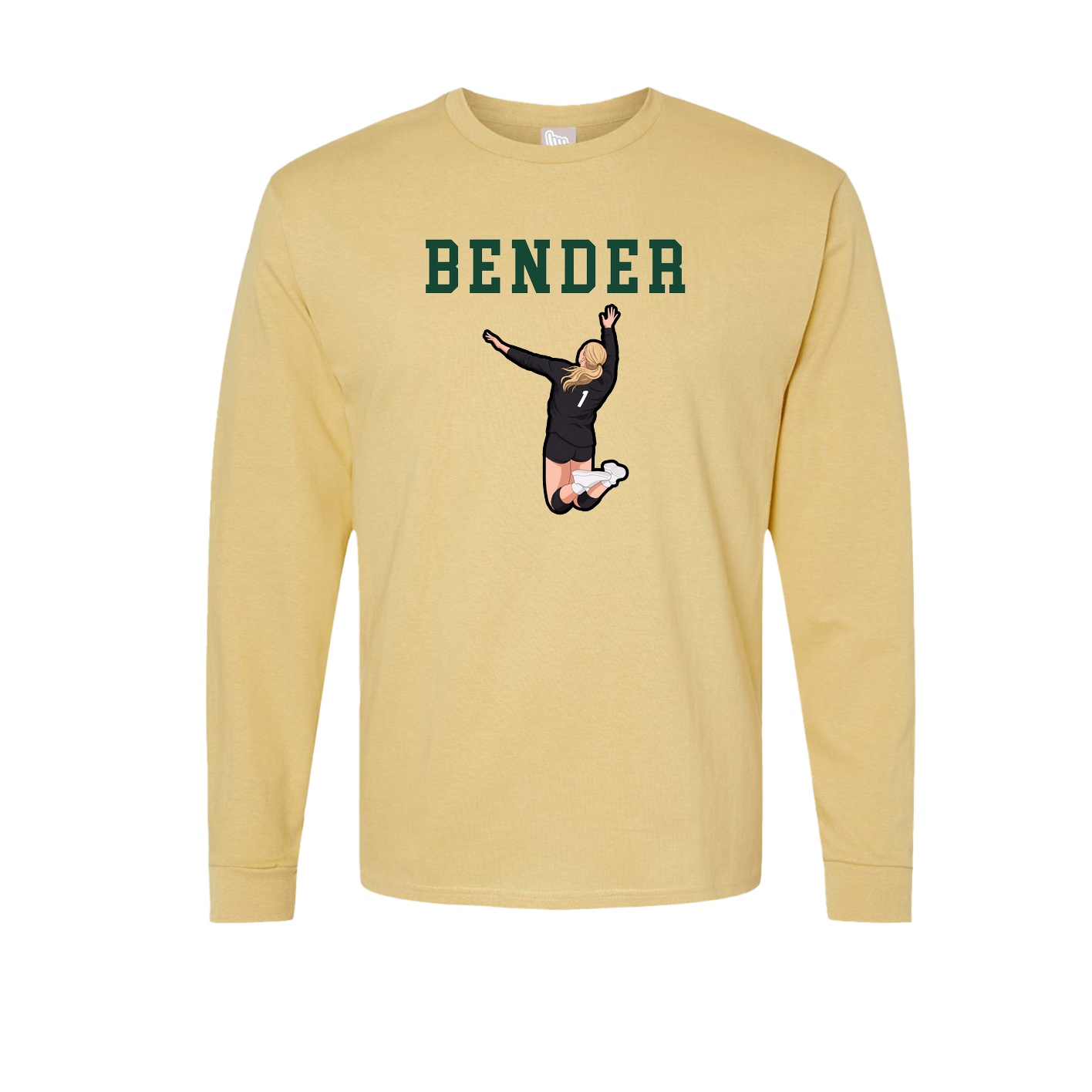 Long Sleeve Tee — Shirsey in Vegas Gold