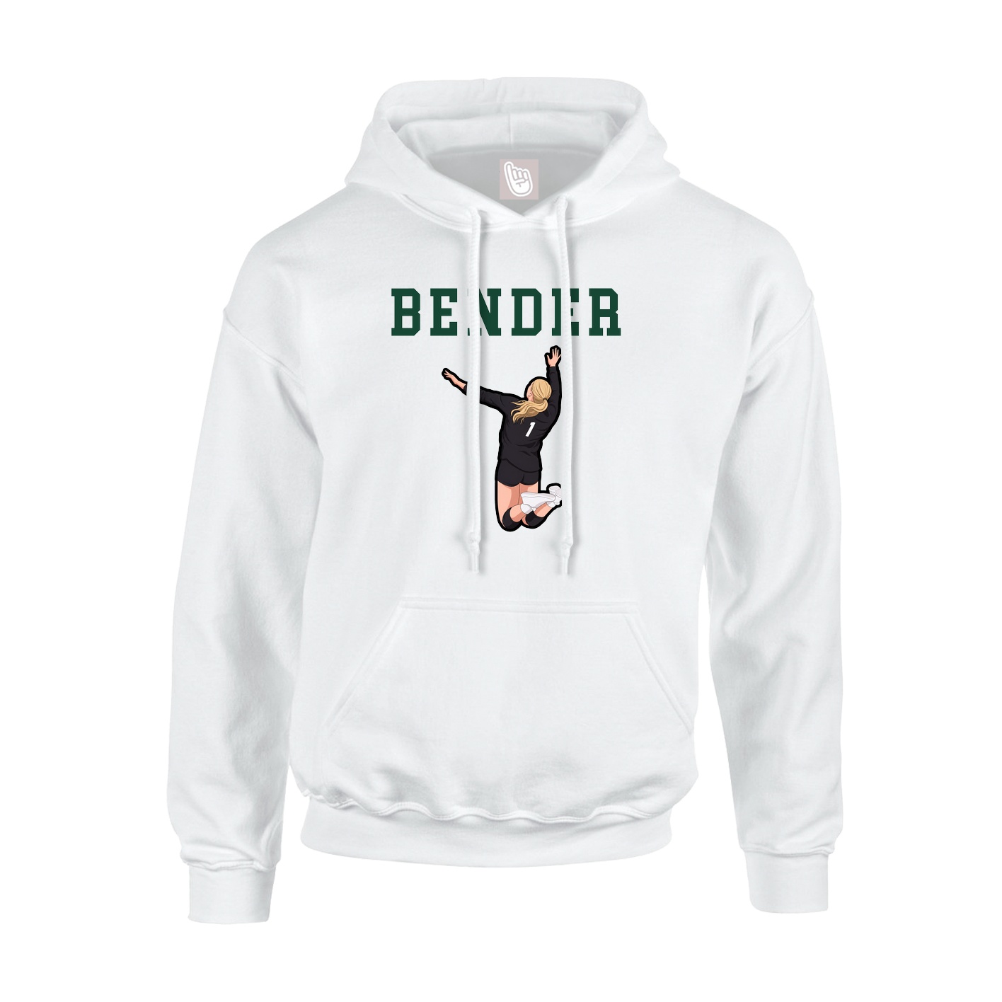 Youth Hoodie — Shirsey in White