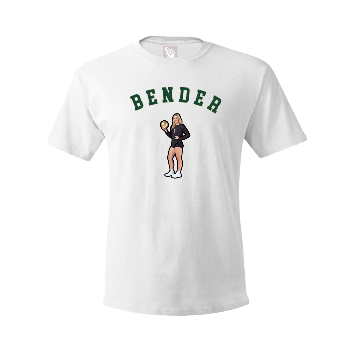 Tee — Shirsey Arch in White