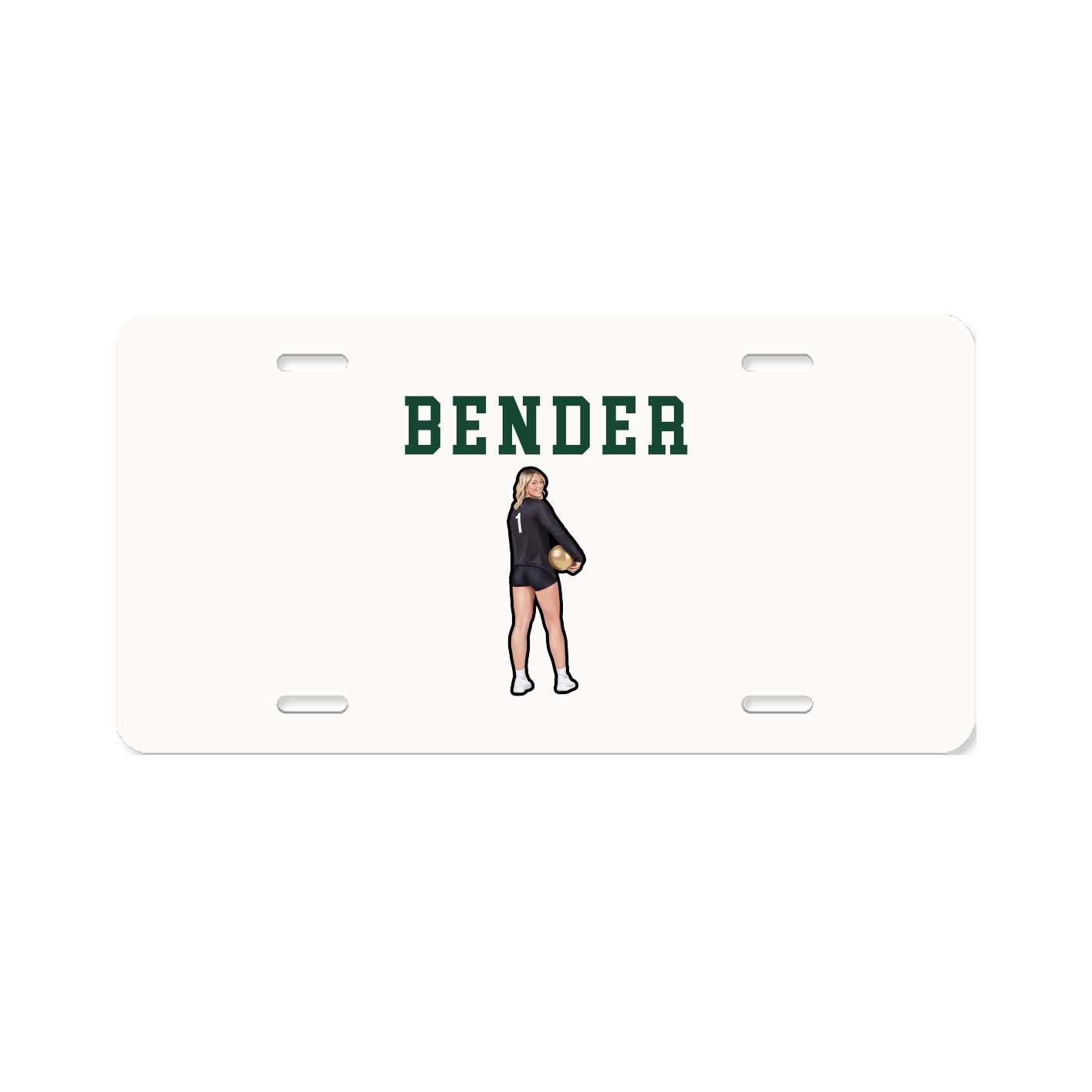 License Plate — Shirsey in Classic