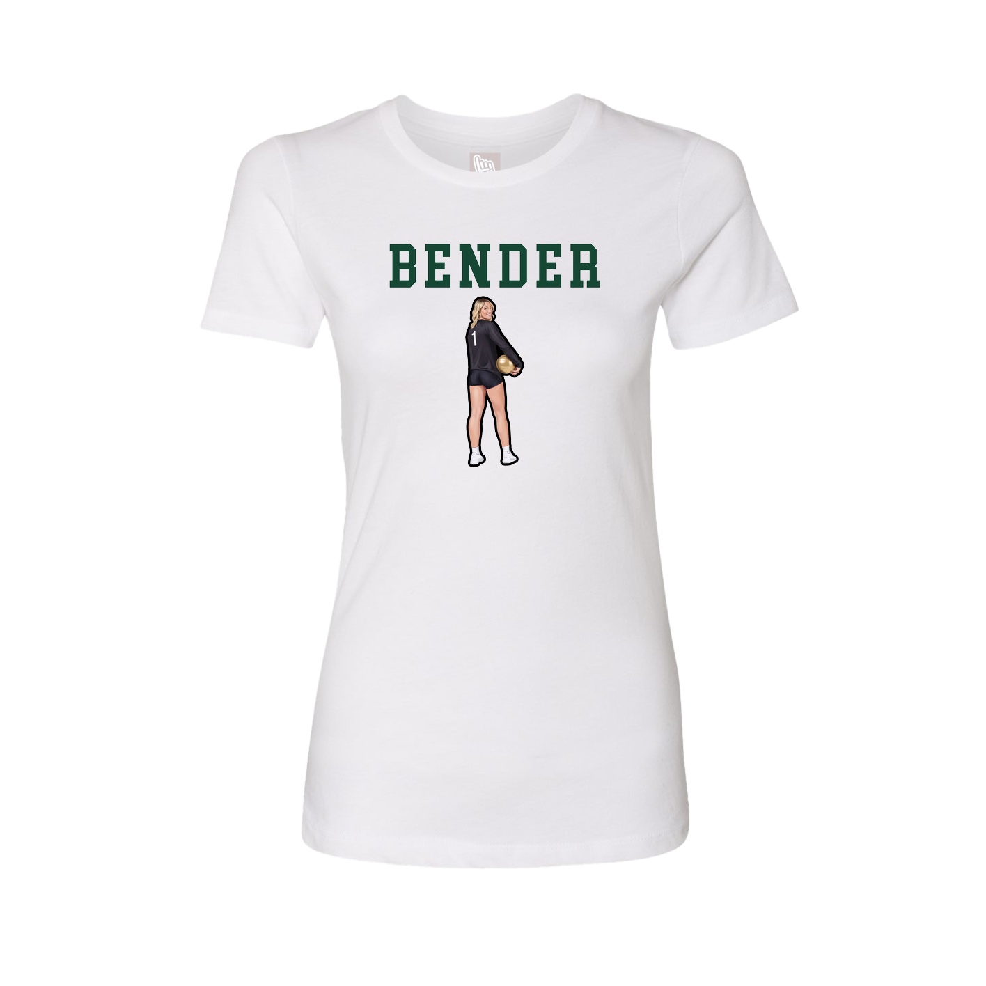 Fitted Women's Tee — Shirsey in White