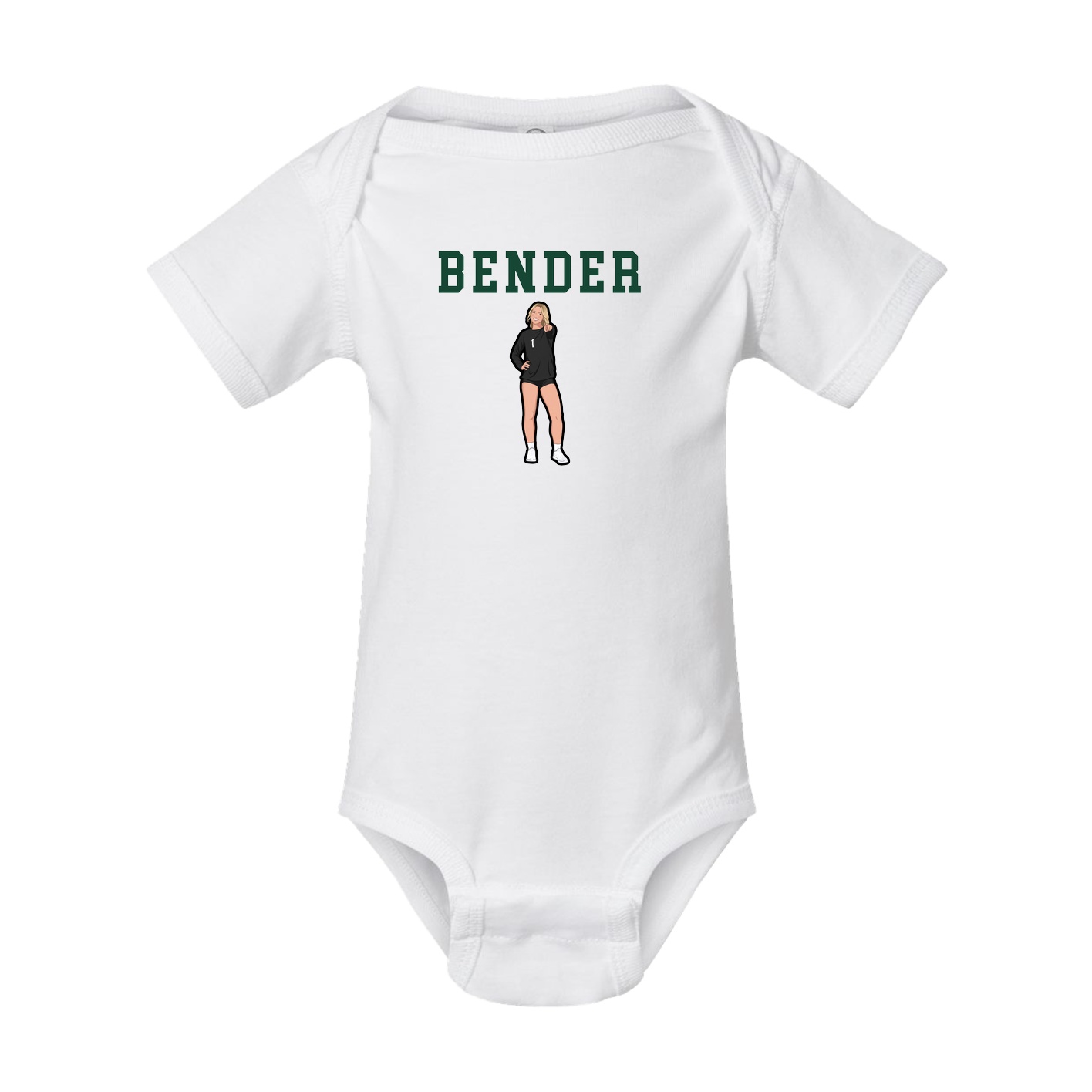 Baby Onesie — Shirsey in White