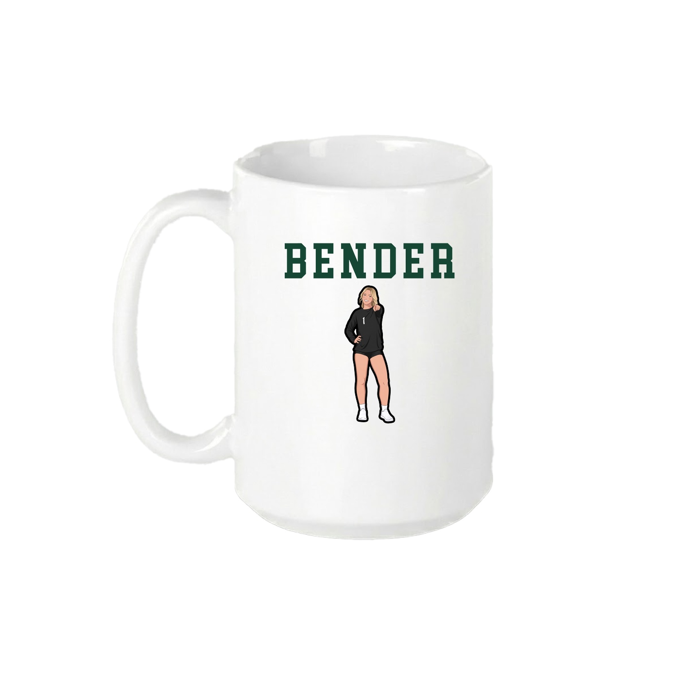 15oz Coffee Mug — Shirsey in White